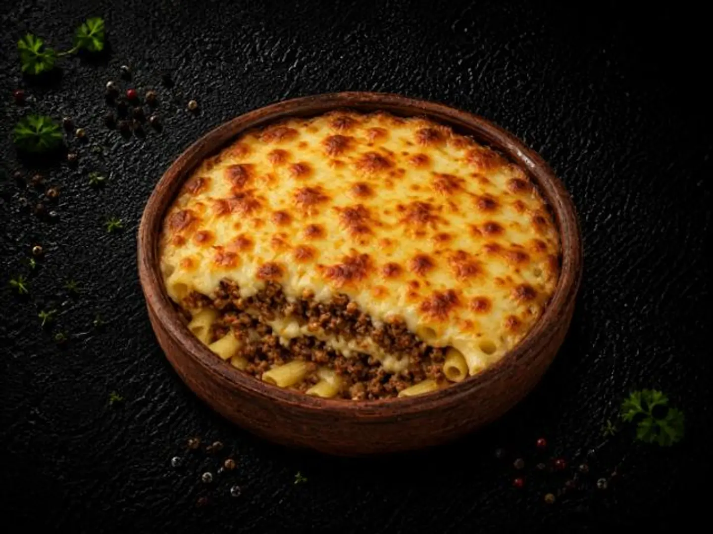 Meat Bechamel Pasta