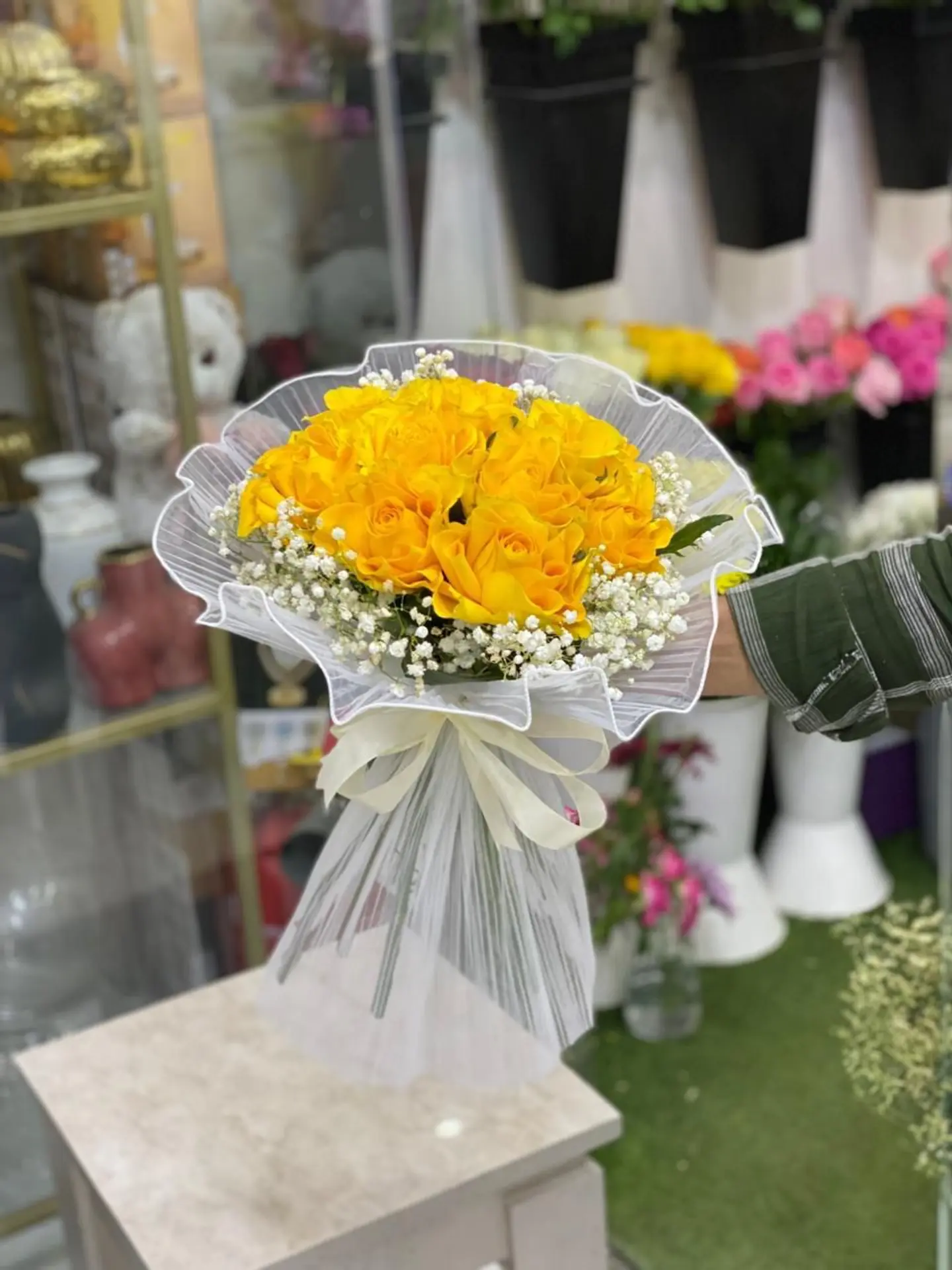 Yellow Rose Bouquet
