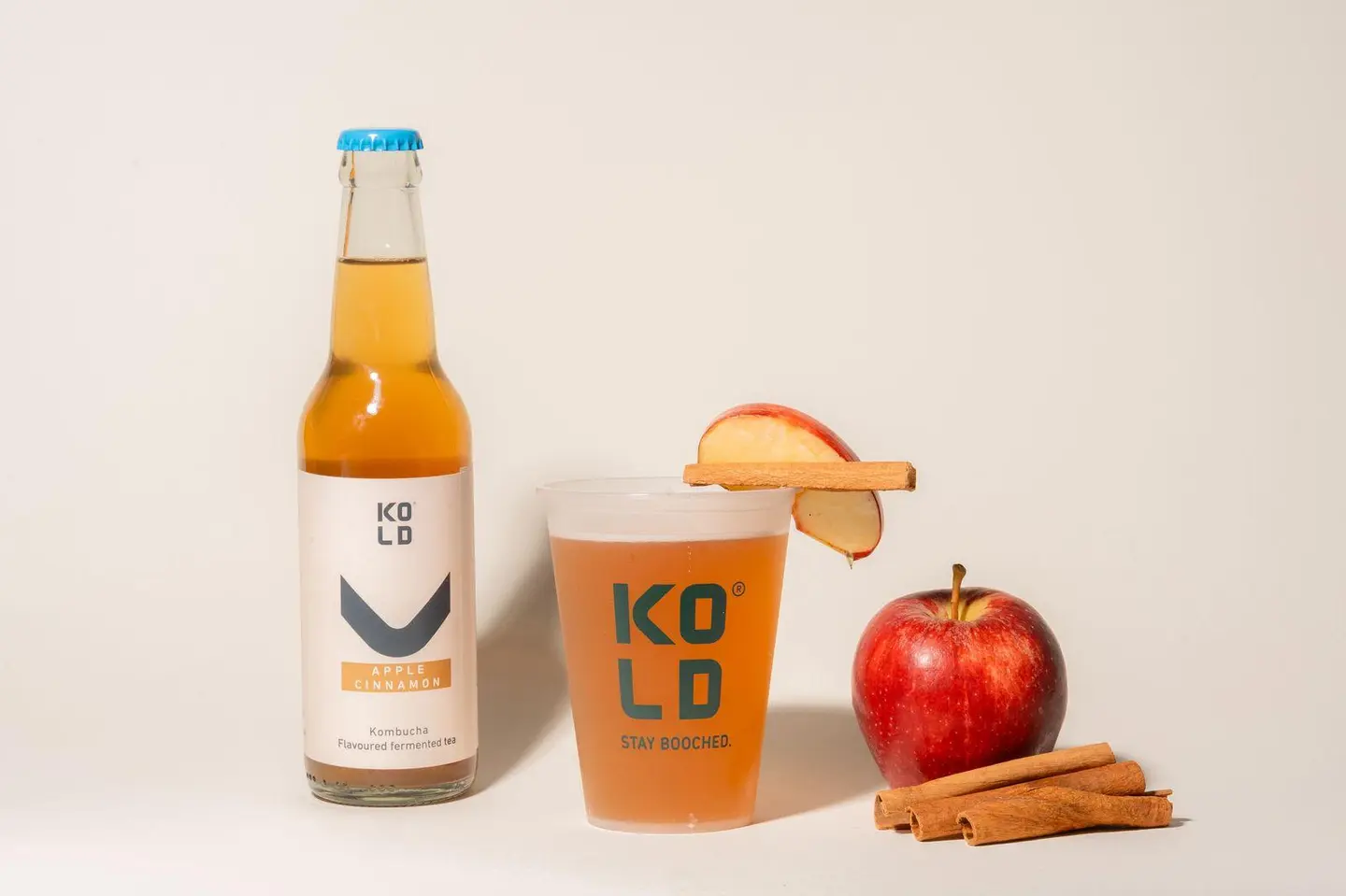 Apple Cinnamon Kombucha