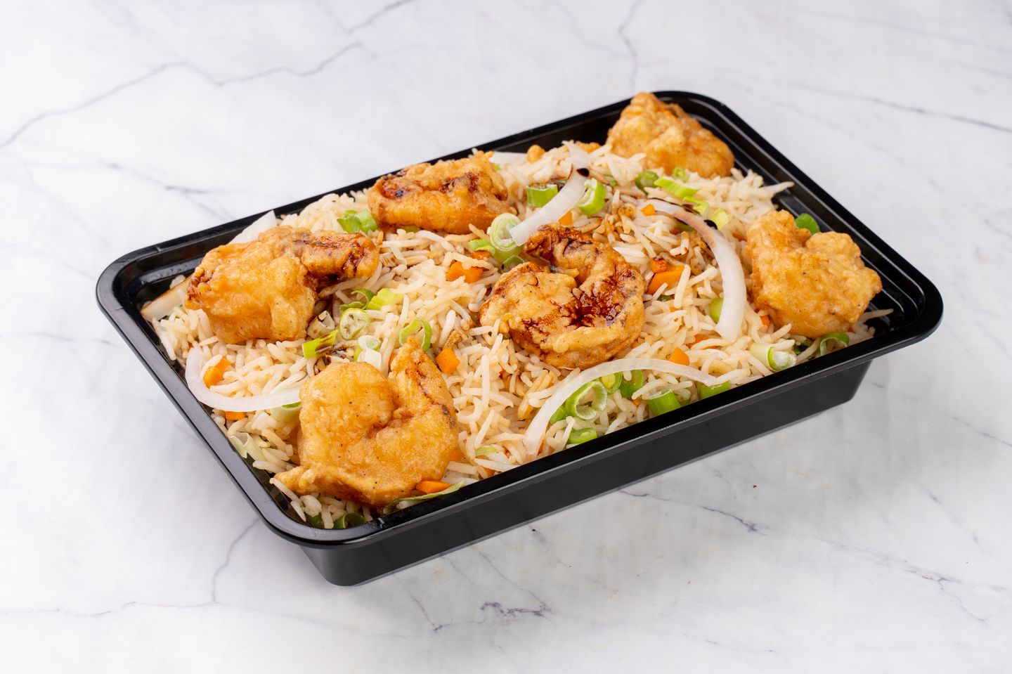 Fried Rice Teppanyaki Shrimp