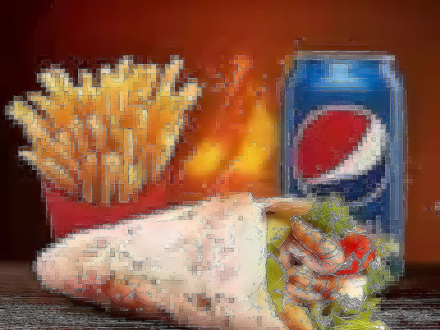 وجبة‭ ‬ساندويتش‭ ‬جمبري‭
