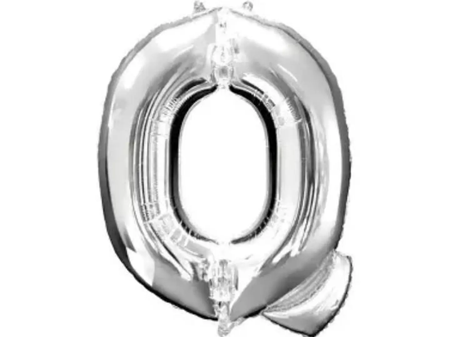 Silver Letter Balloons Q