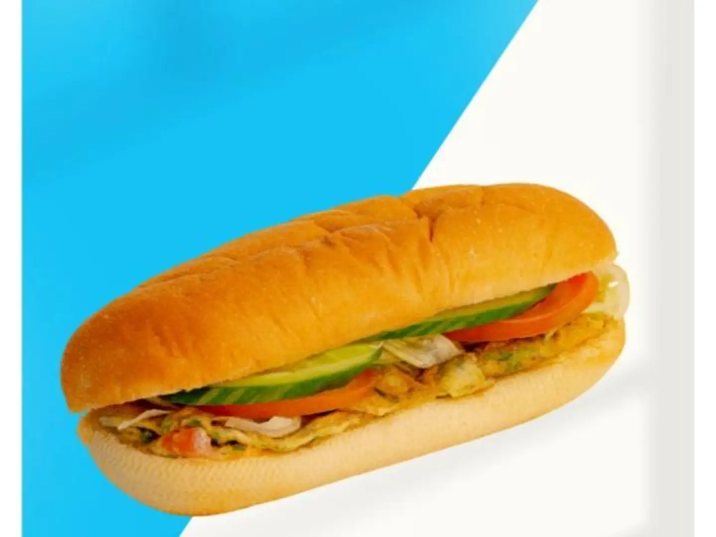 بيض أومليت بالخضار