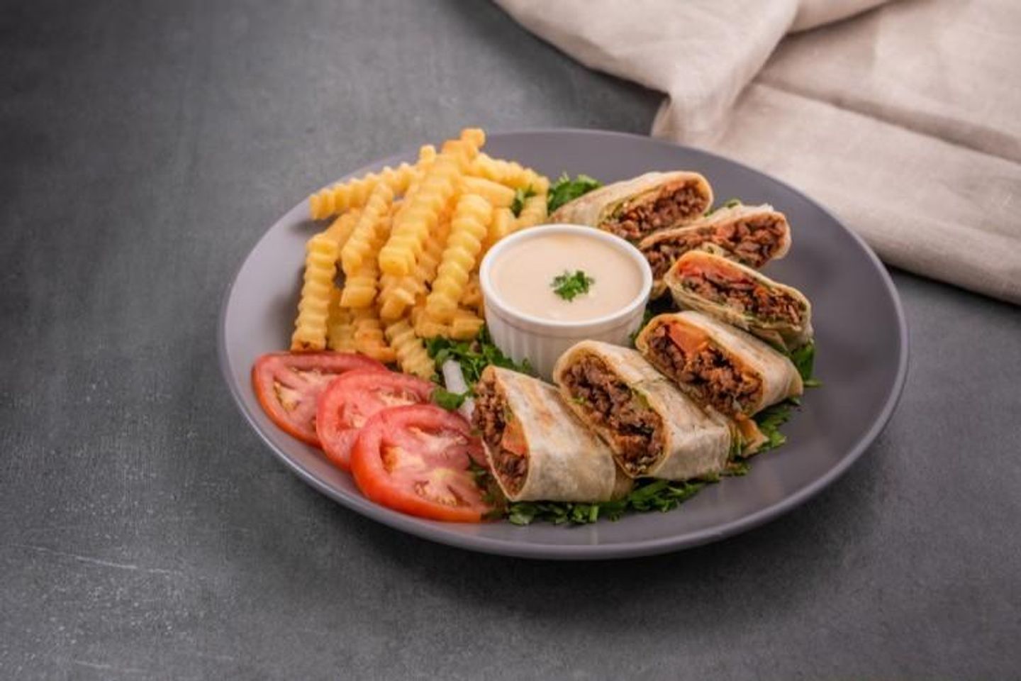 Arabic Shawarma Plate