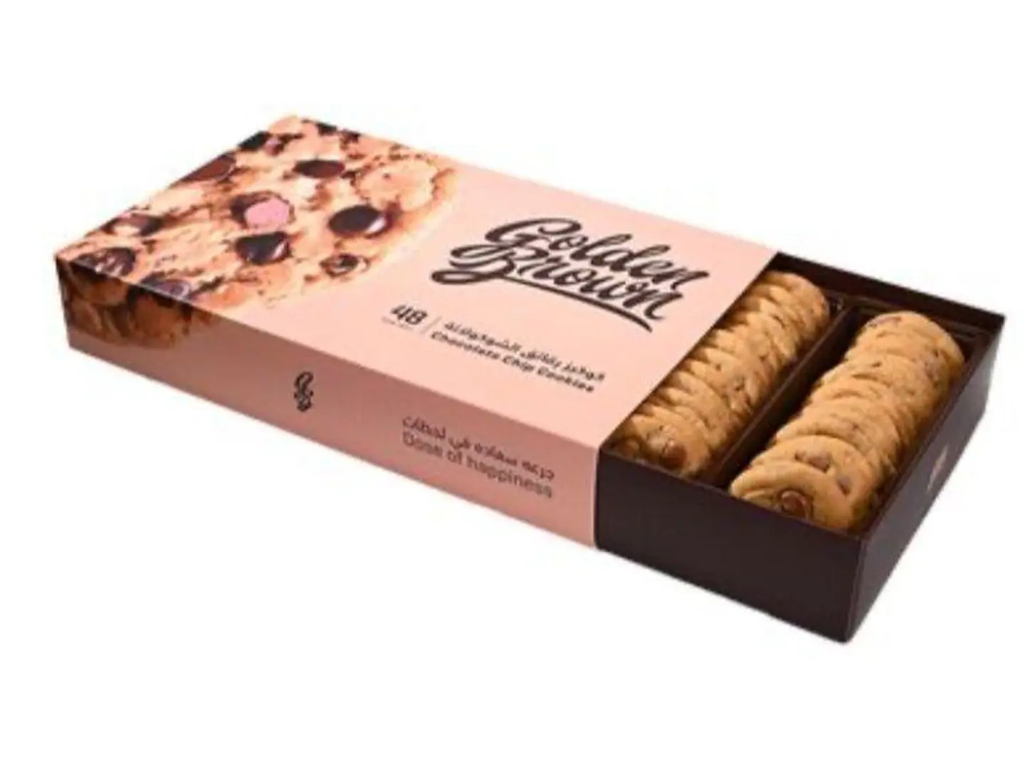 Golden Brown Chocolate Chip Cookies Small