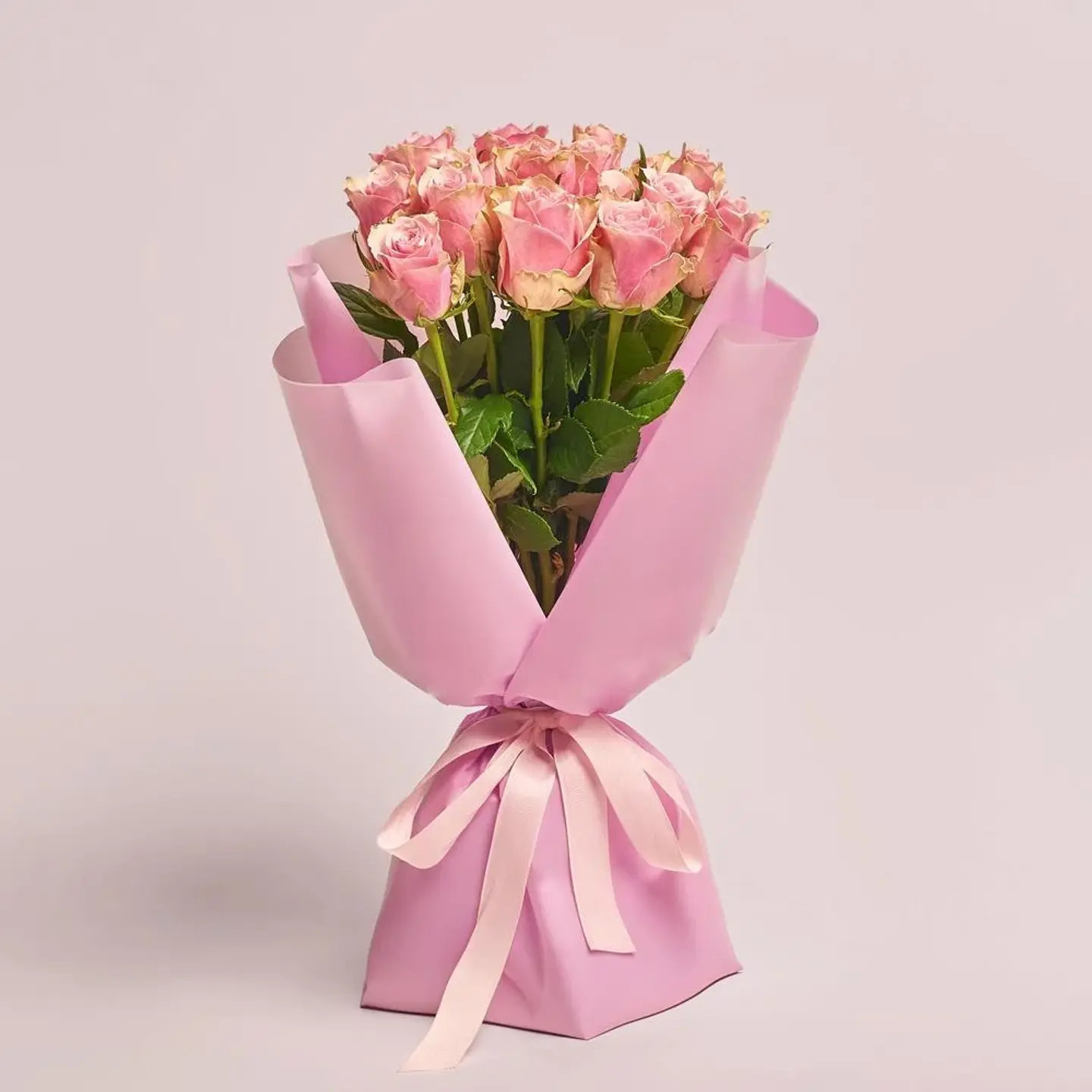 Bouquet Of 15 Pink Roses