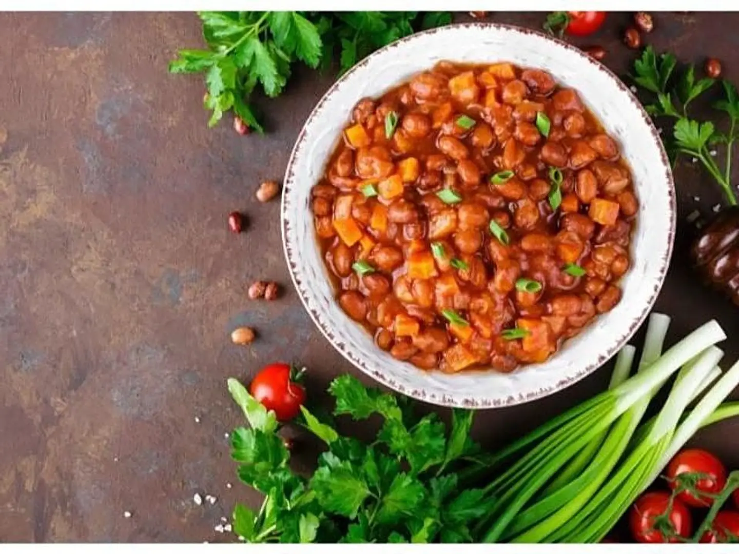 صحن فول مطبوخ