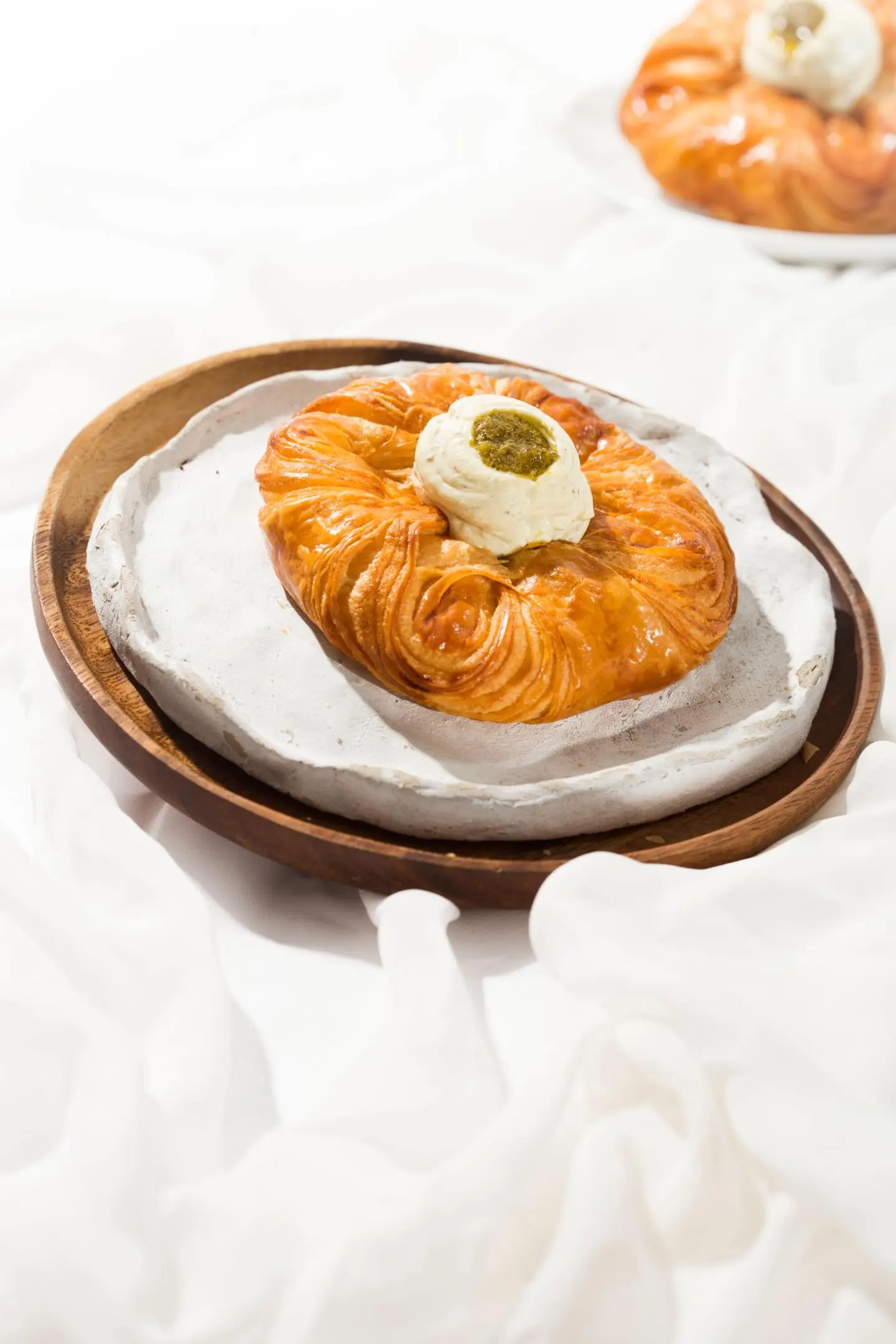 دانيش الجبنه مع البيستو