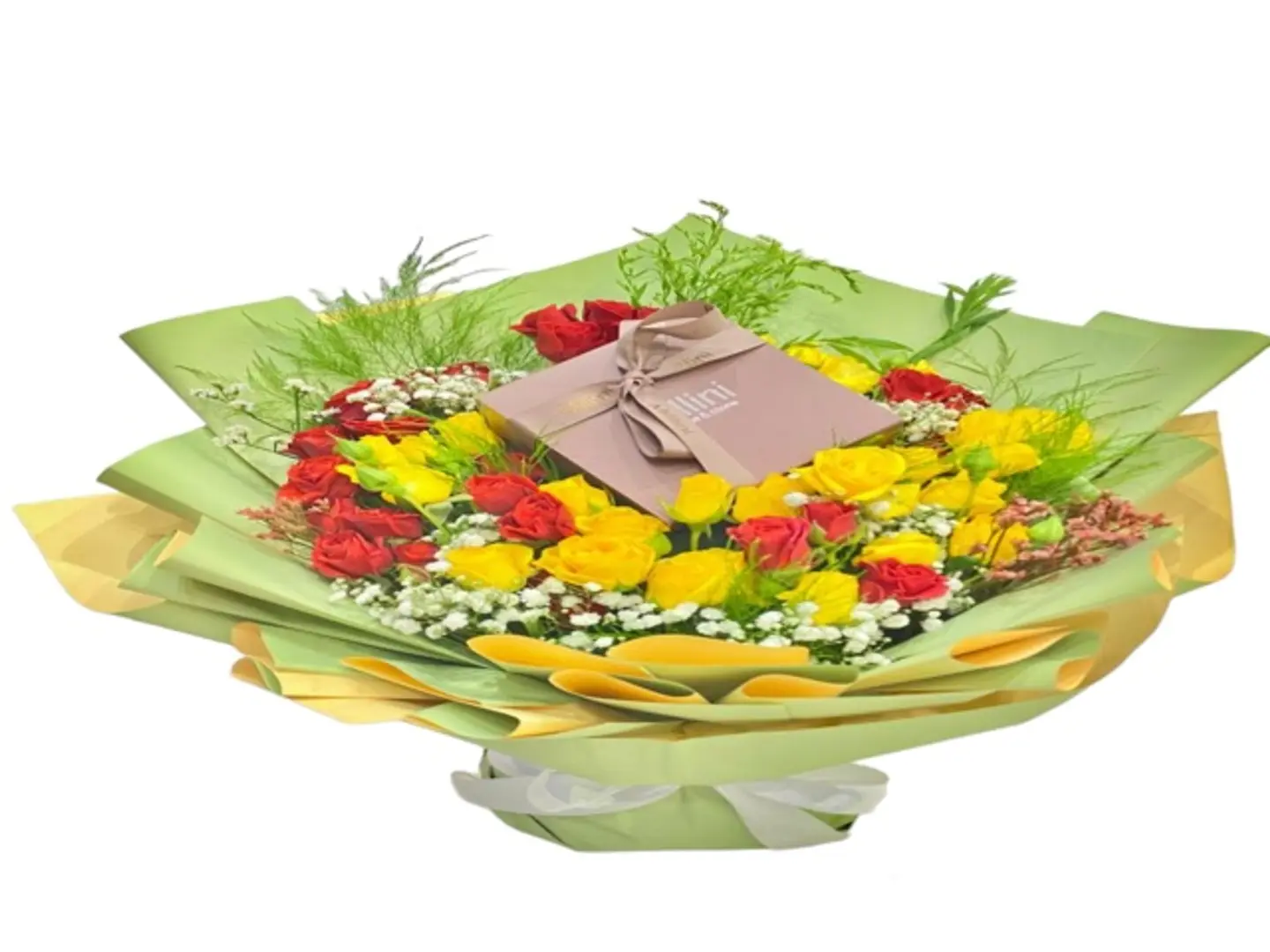 باقة ورد مشكل 140