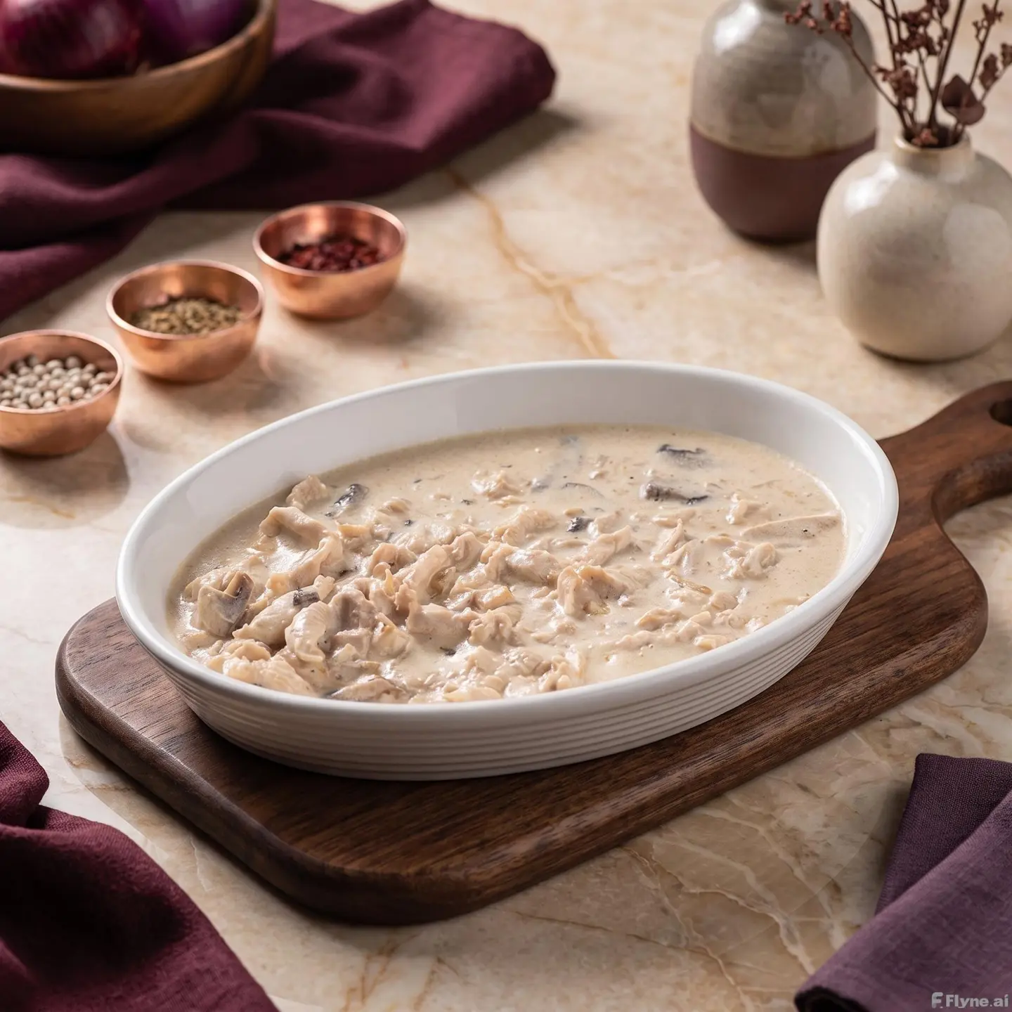 Chicken With Mushroom Sauce