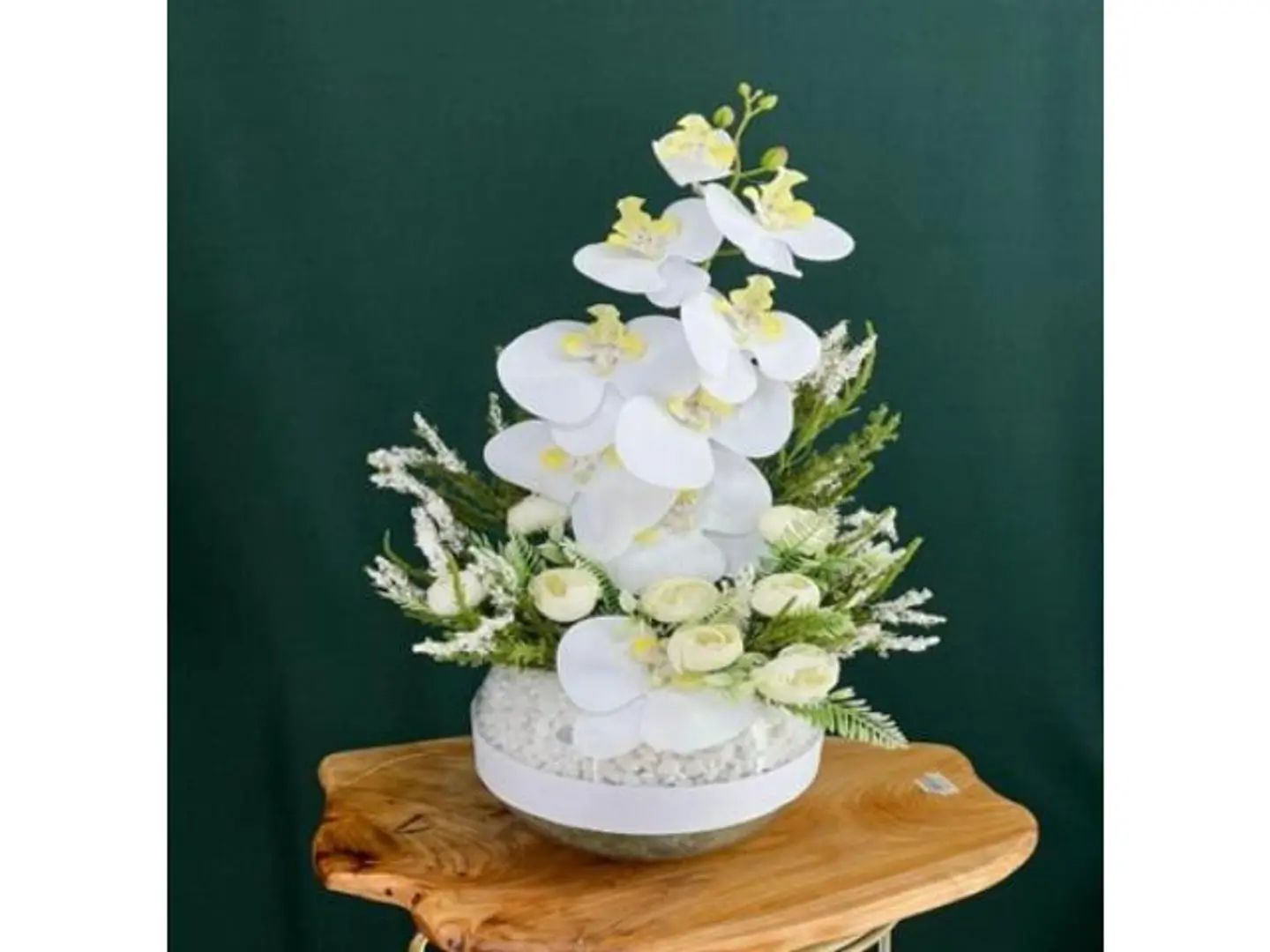 Artificial Flower Arrangement Vase