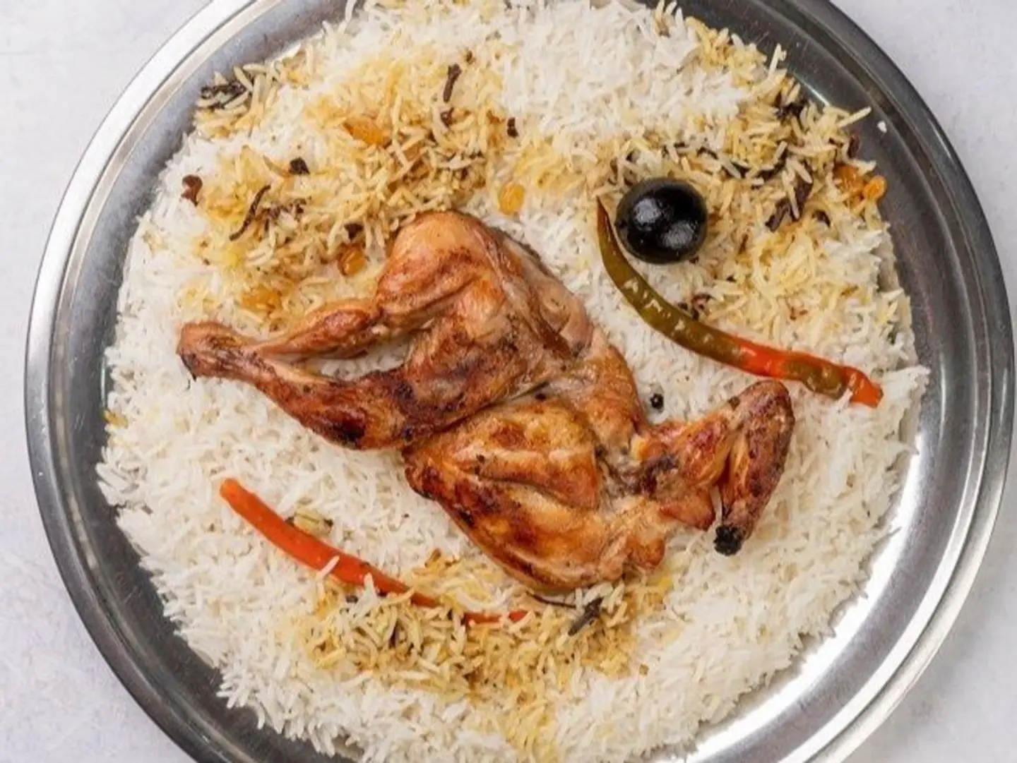 نص دجاج مظبي