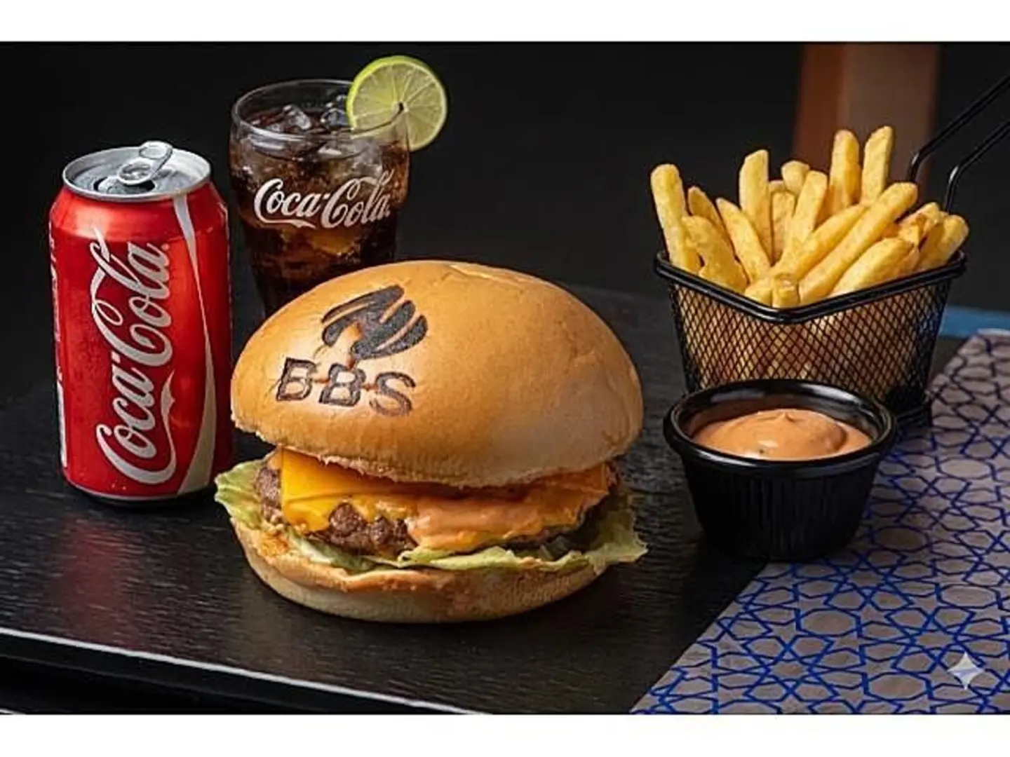 Bbs Classic Beef Burger Meal