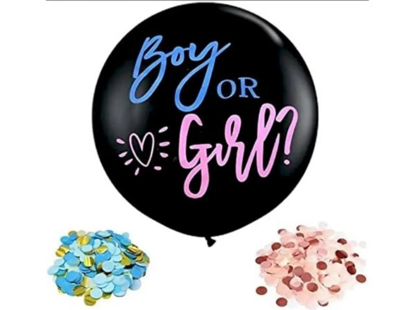 بالون كشف المولود ذكر