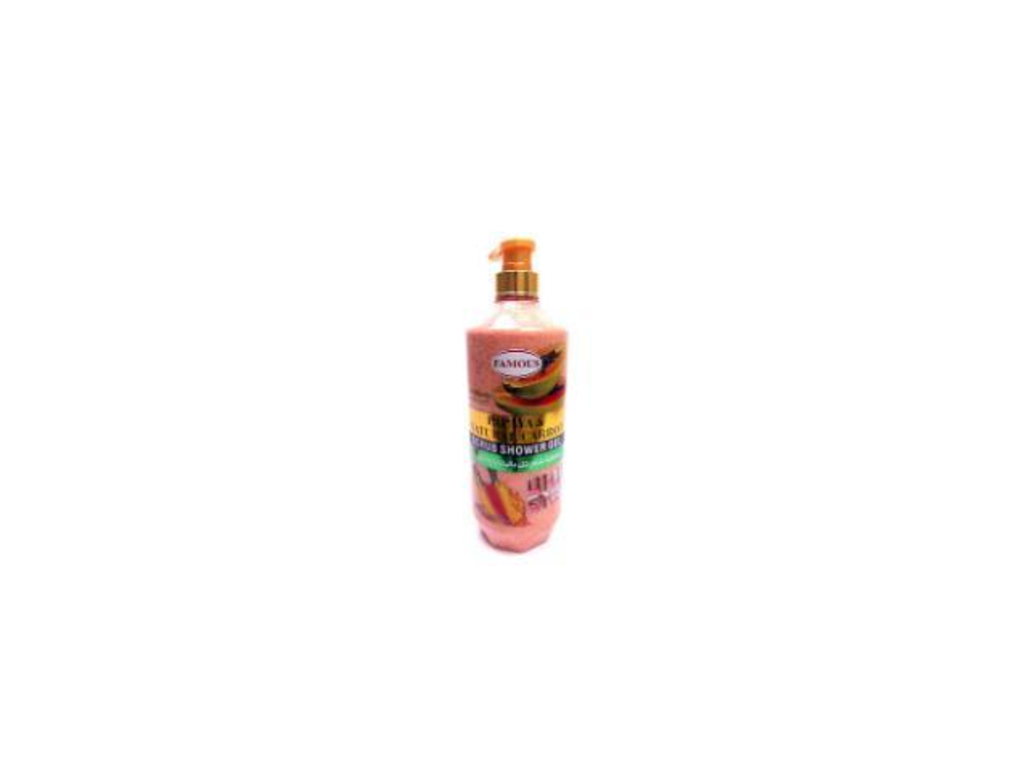 Famous Shower Gel With Papaya And Carrot 1000ml