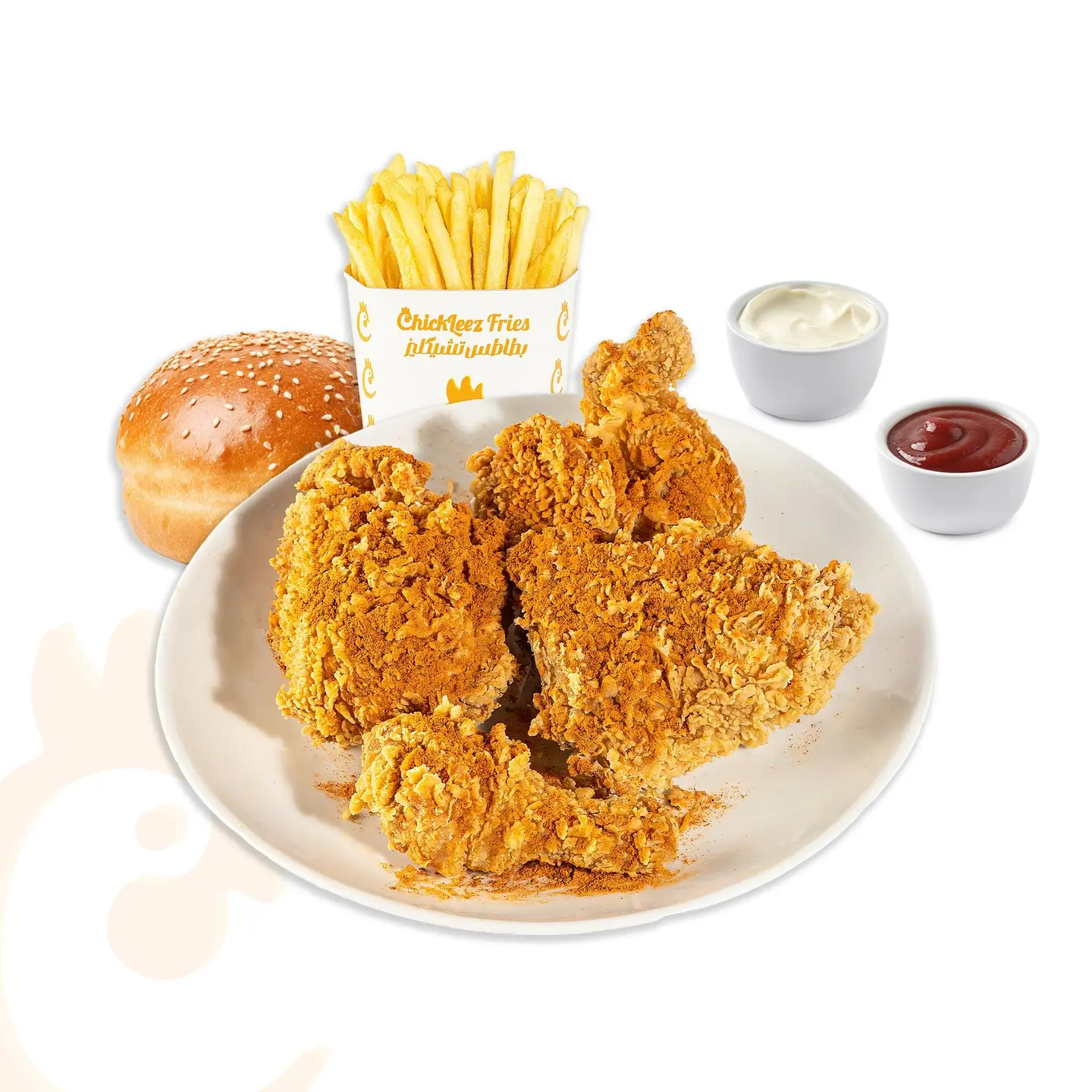 دجاج تشيكليز 4 قطع