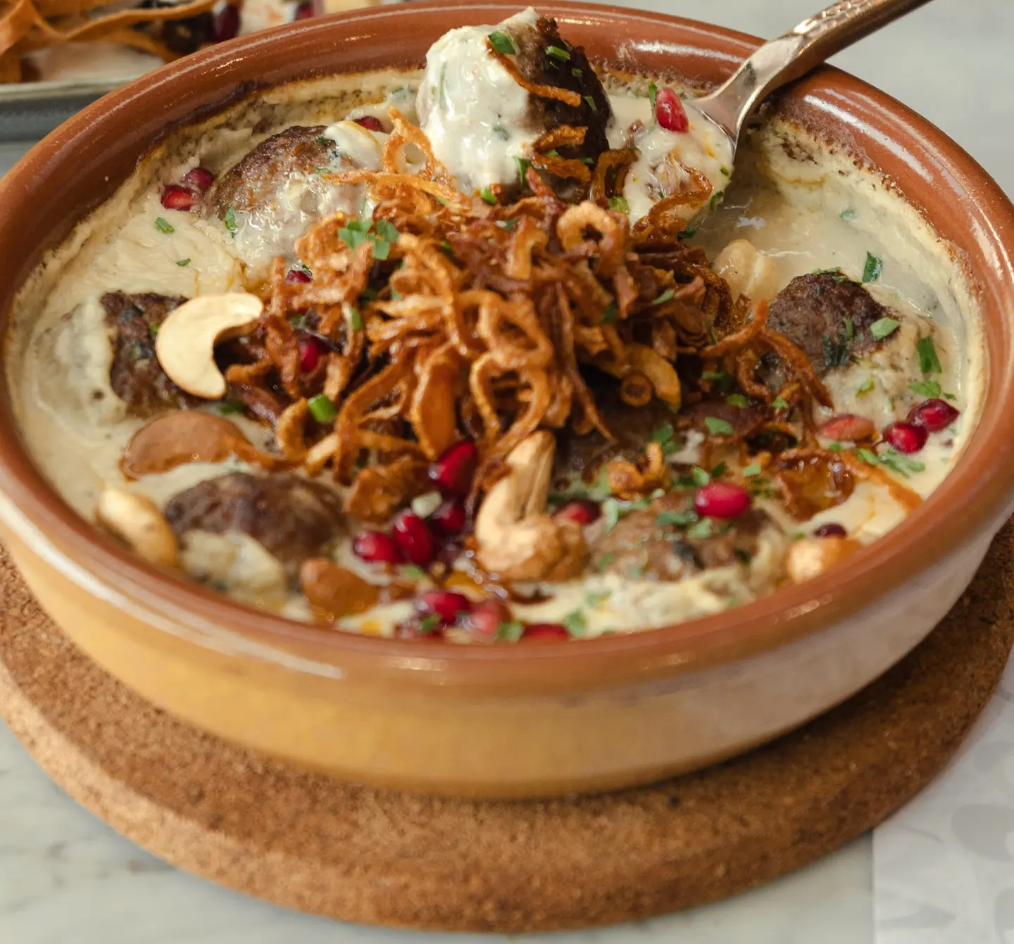 Meatballs With Tahini Tajin