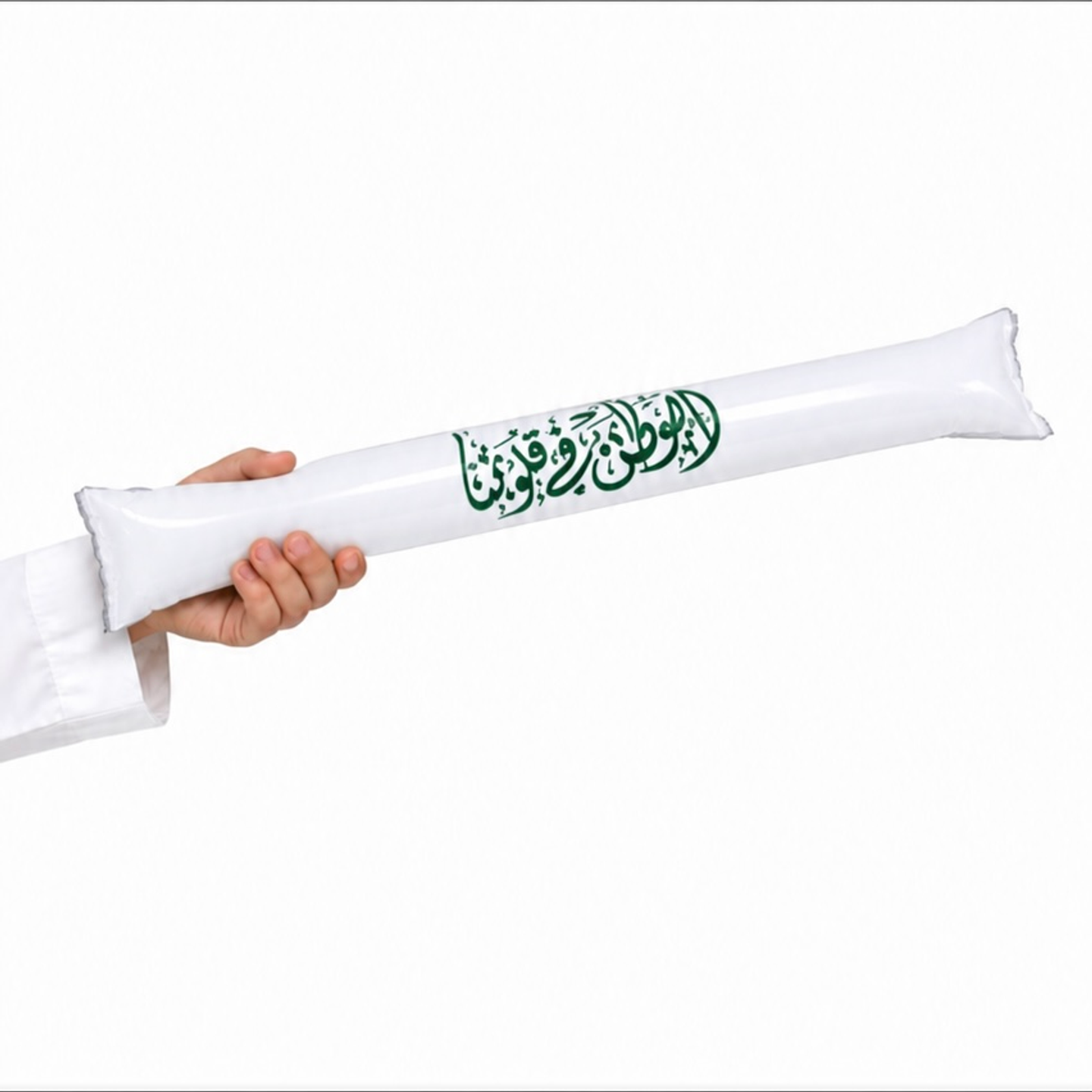 بالون تصفيق مضيء ابيض