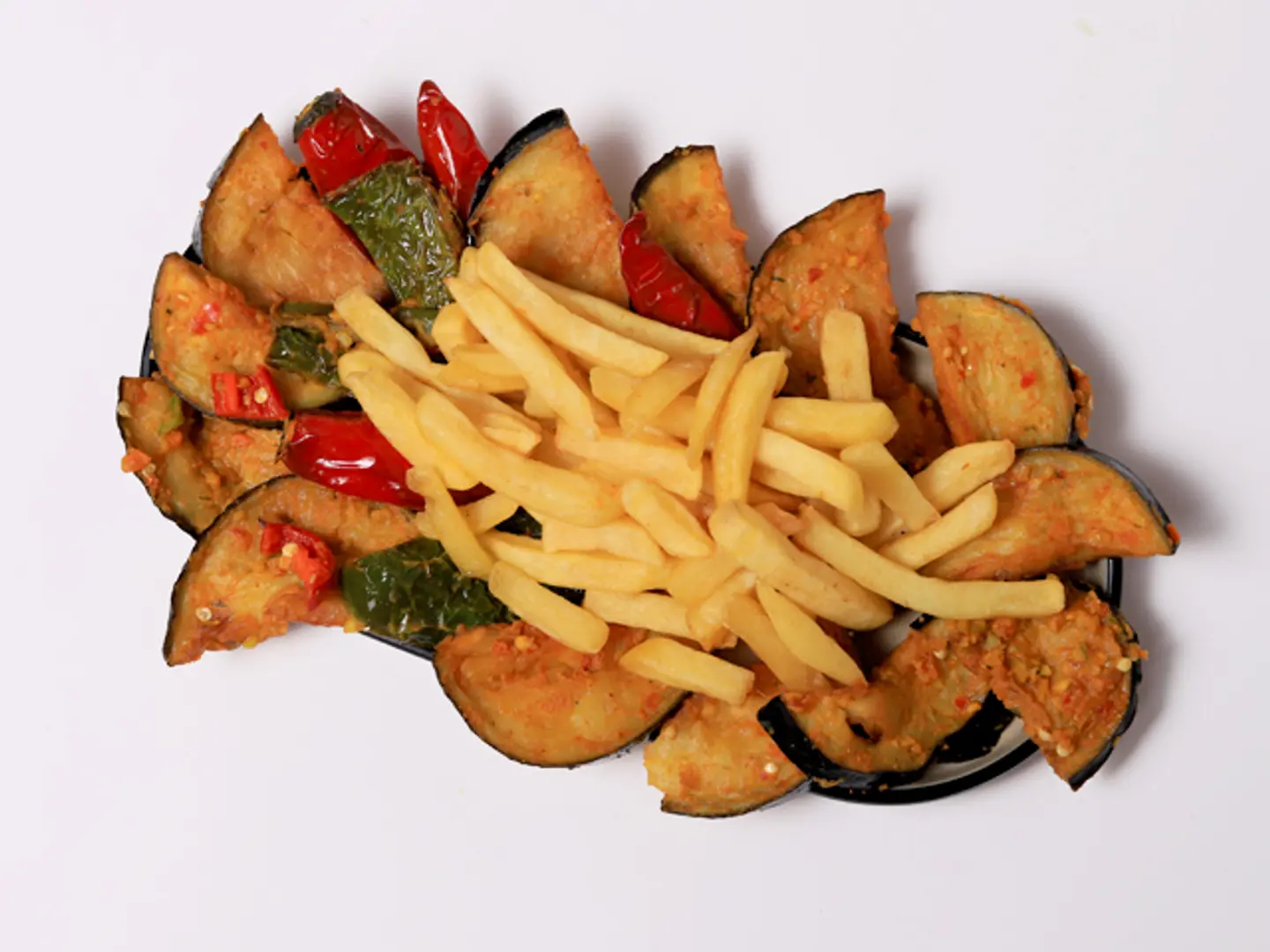 خضار مقلي مشكل