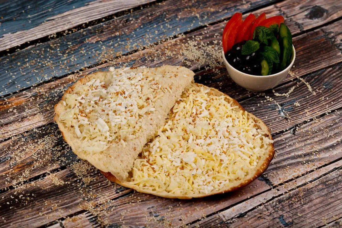 جبنة أربعة نكهات