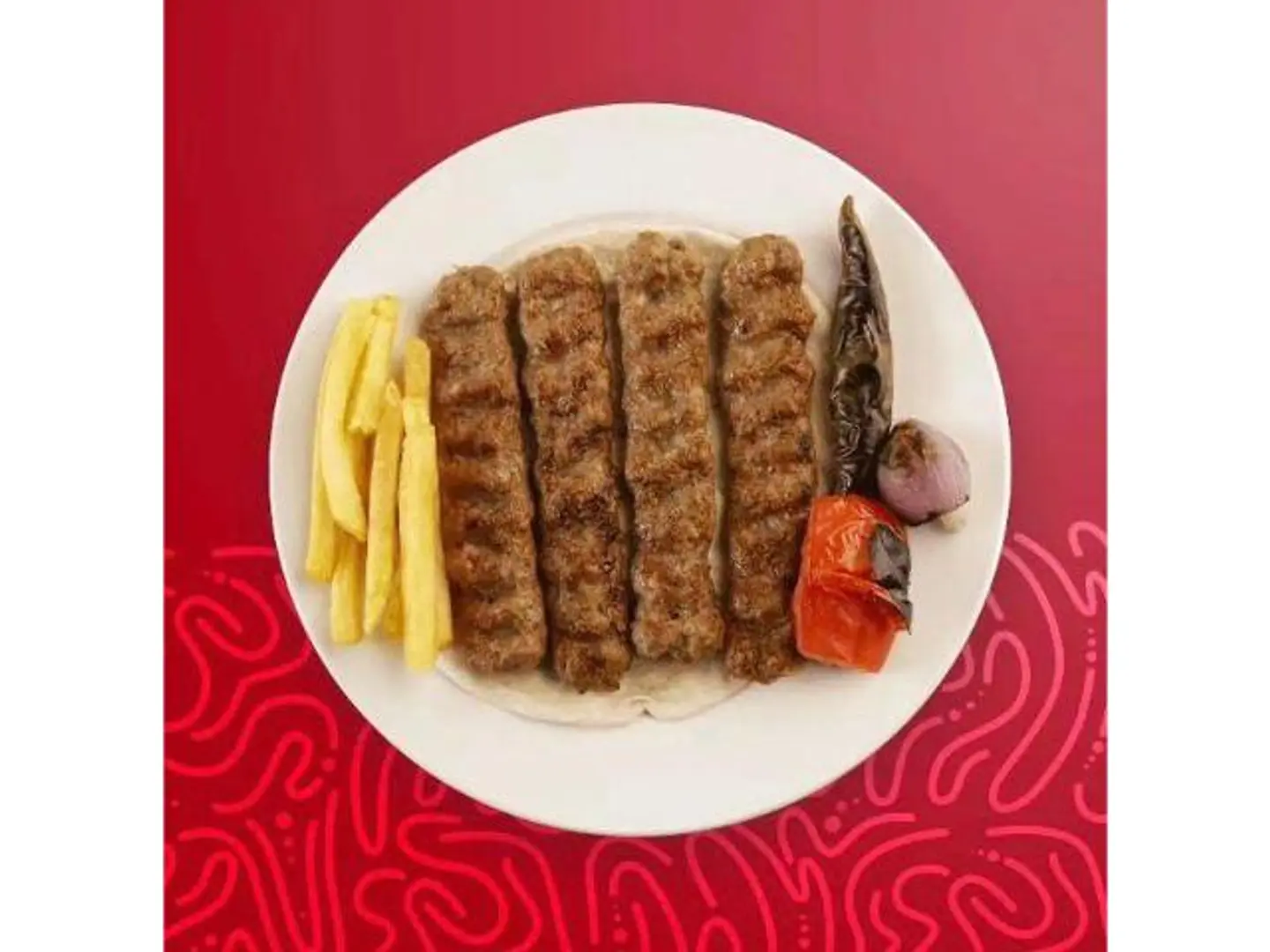Beef Kebab Plate