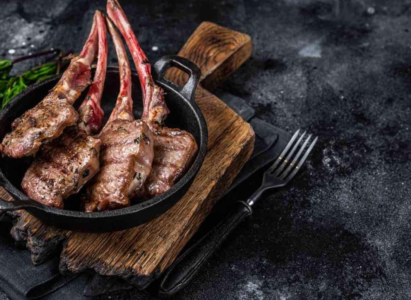 Lamb Meat Slices
