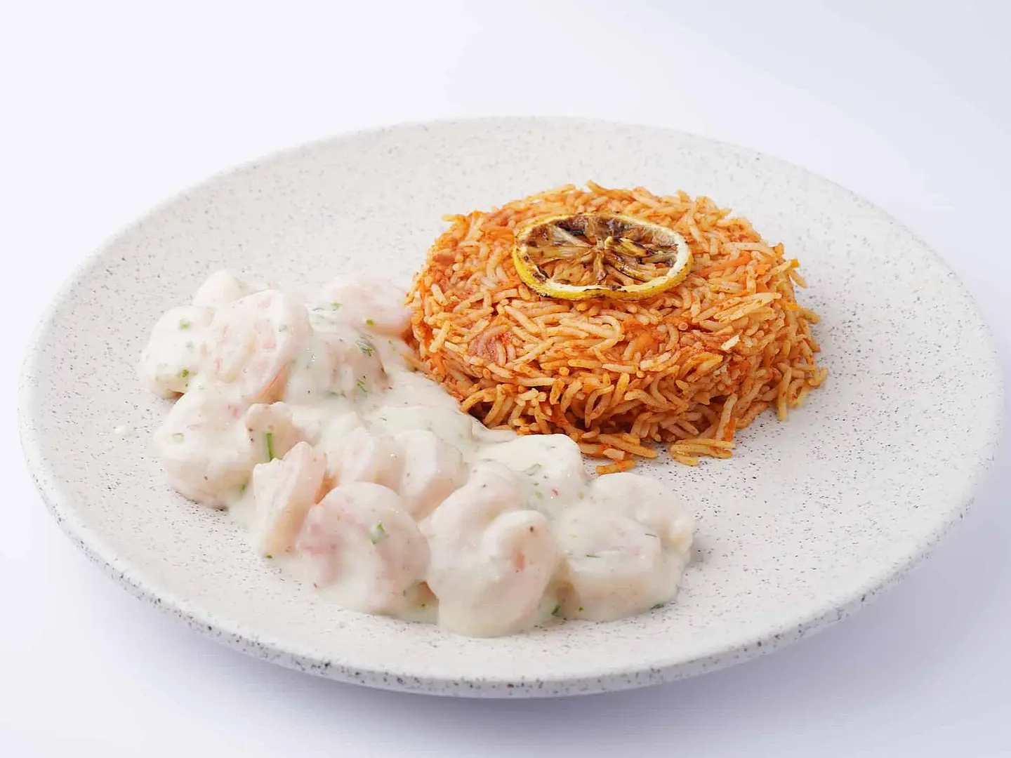 Shrimp In Creamy Sauce