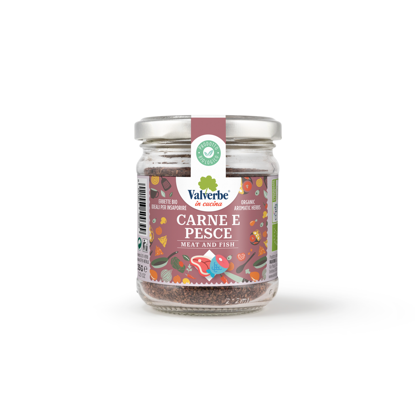 Valverbe Herbs For Meat & Fish Organic 35g.