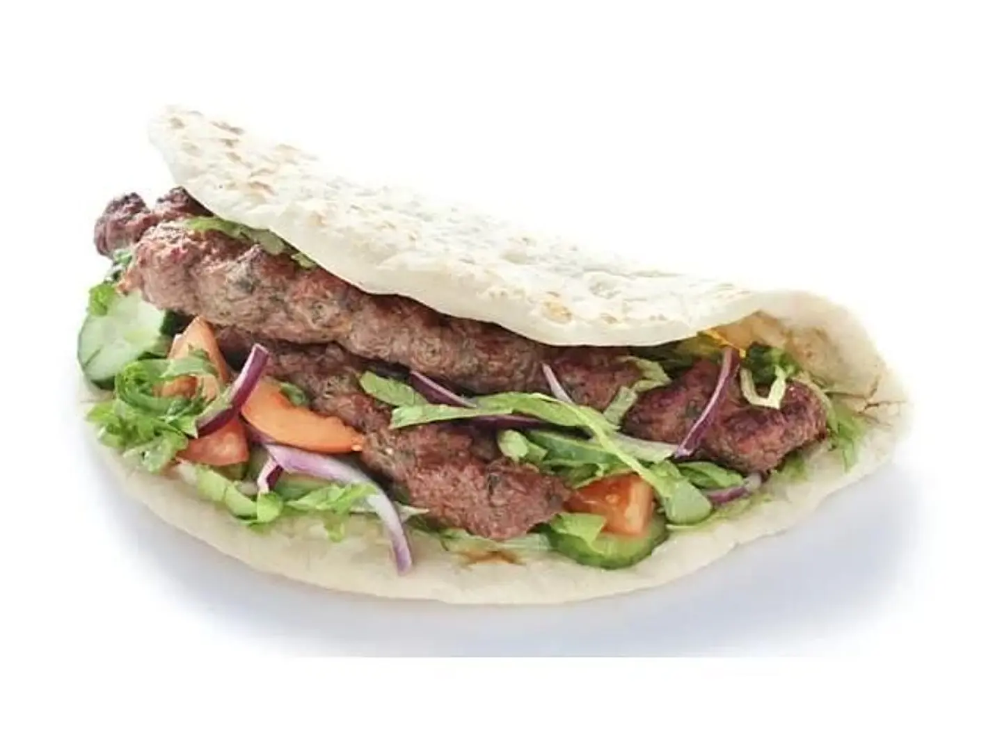 ساندوتش كباب لحم