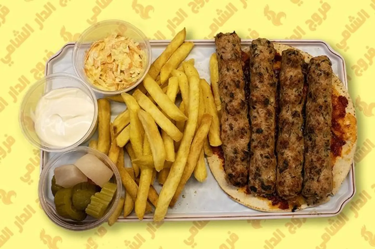 وجبة كباب دجاج