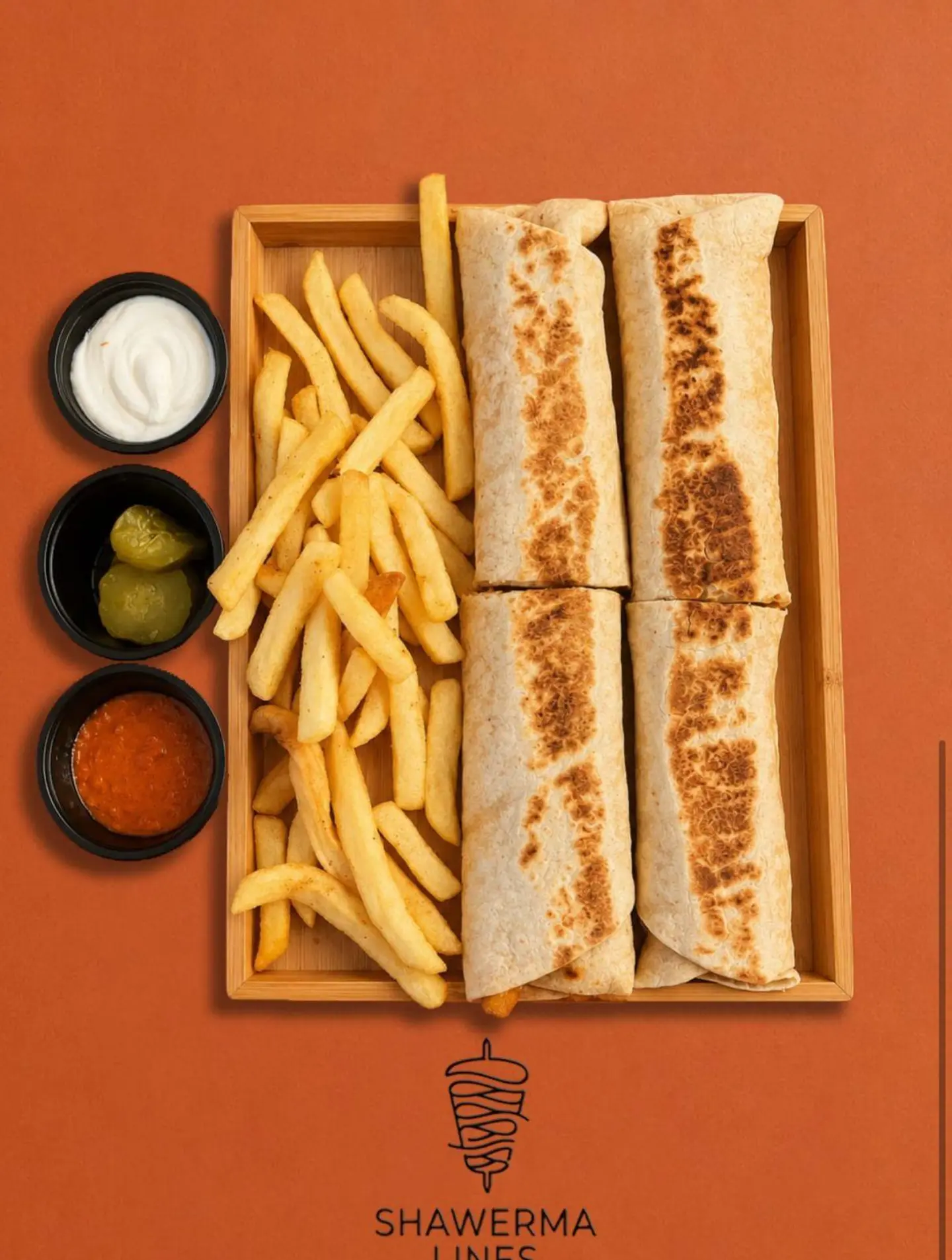 Small Arabic Shawarma Plate