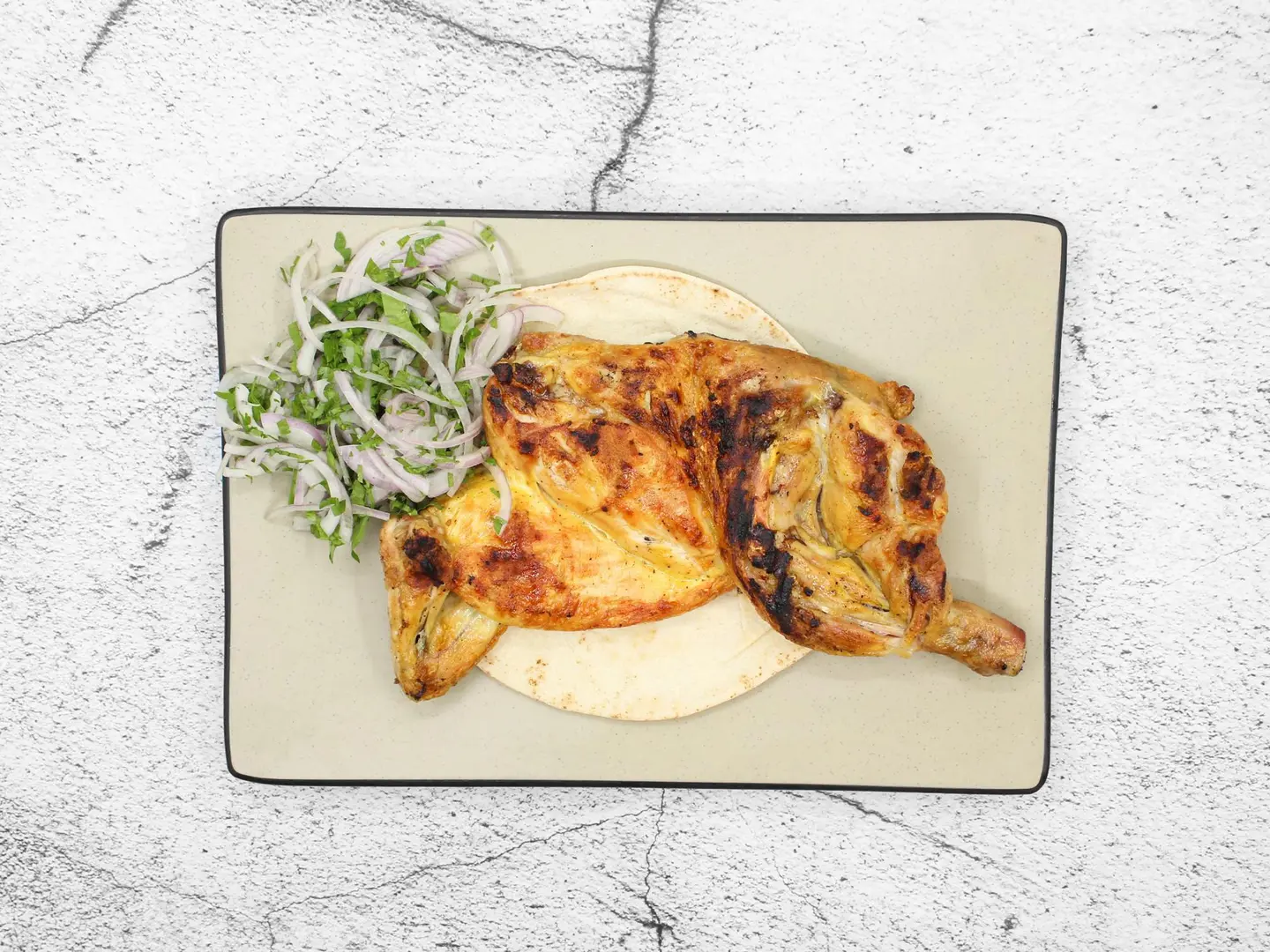Plain Half Grilled Chicken