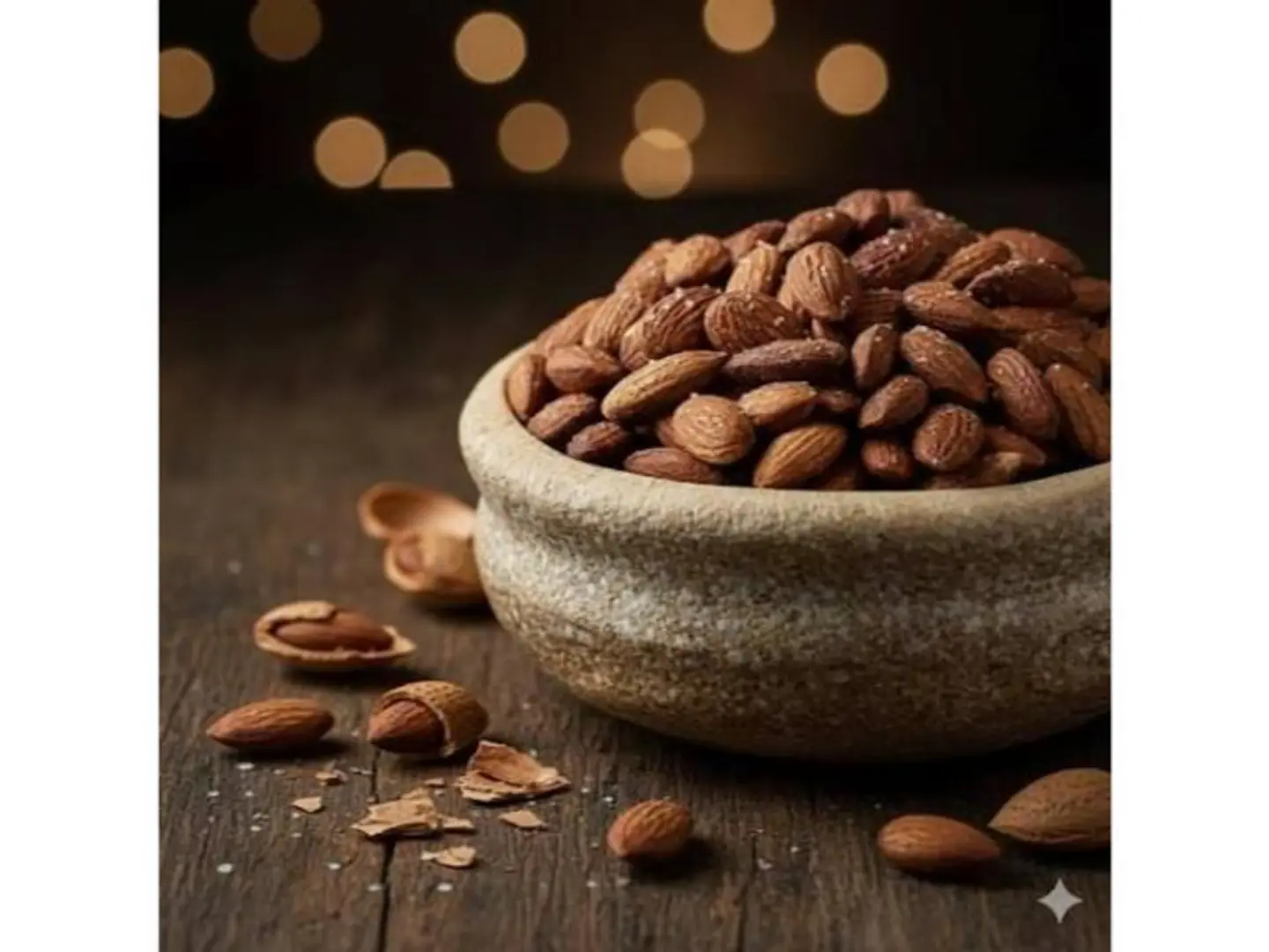 Large Sprinkled Salted Almonds 1 Kg