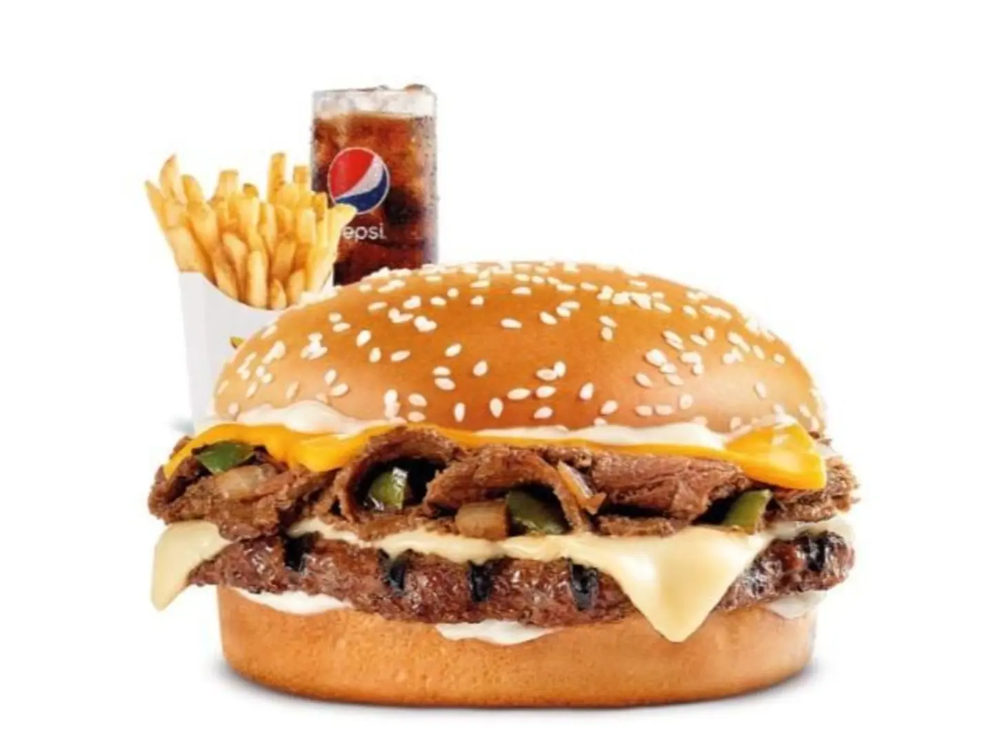 سوبر برجر لحم