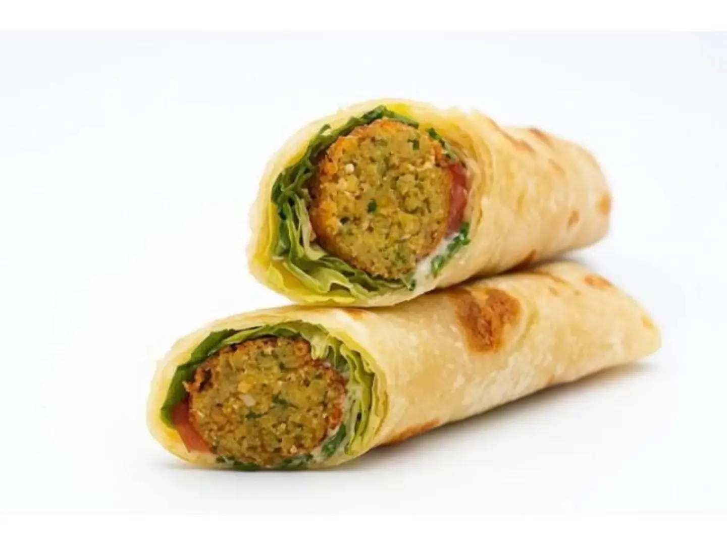 Chapati Falafel With Sauce
