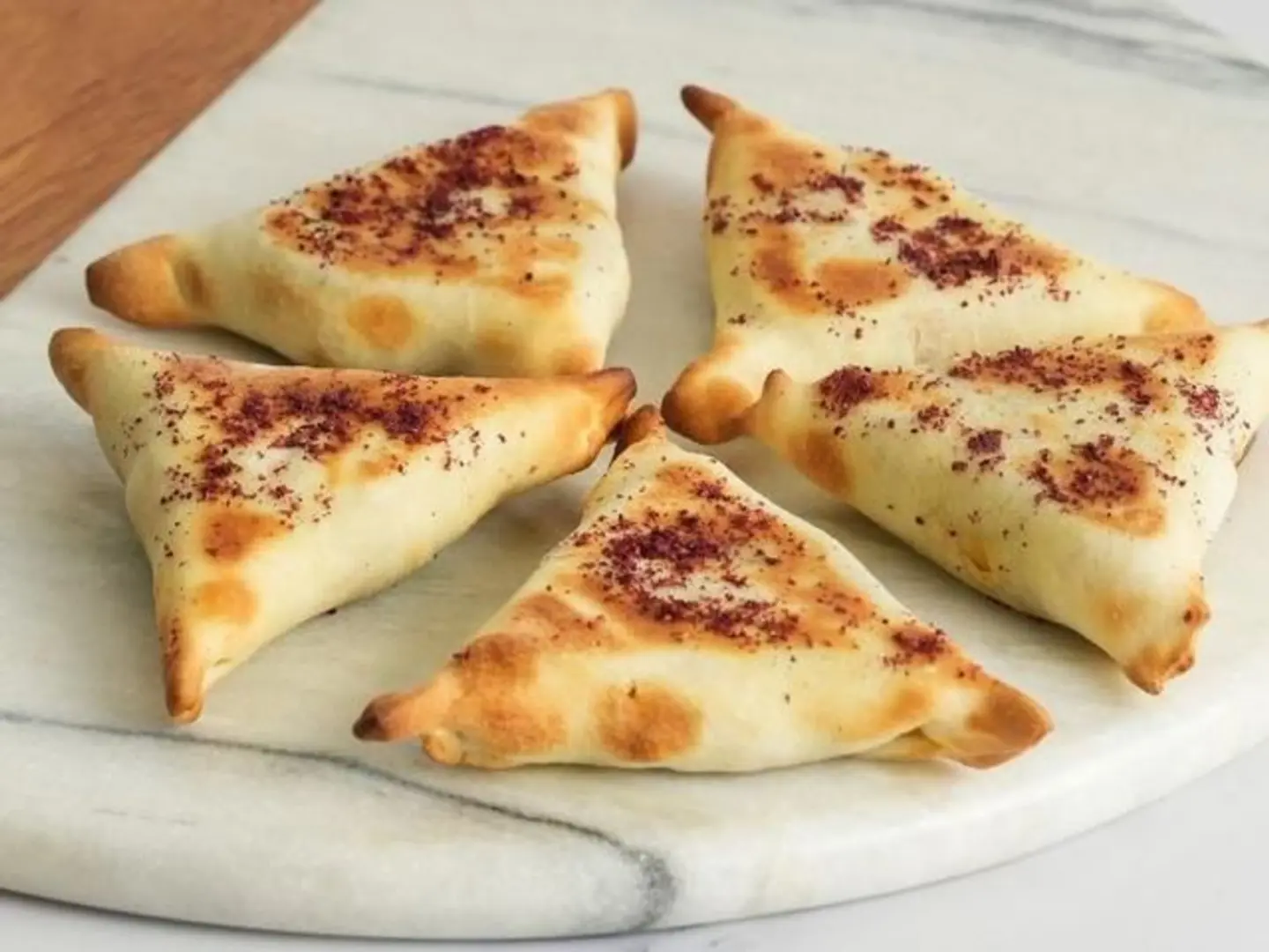 فطاير سلق مع طحينة