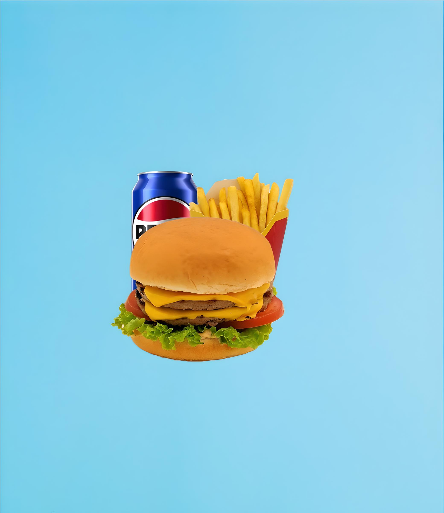 Burger Single - Double Beef Burger