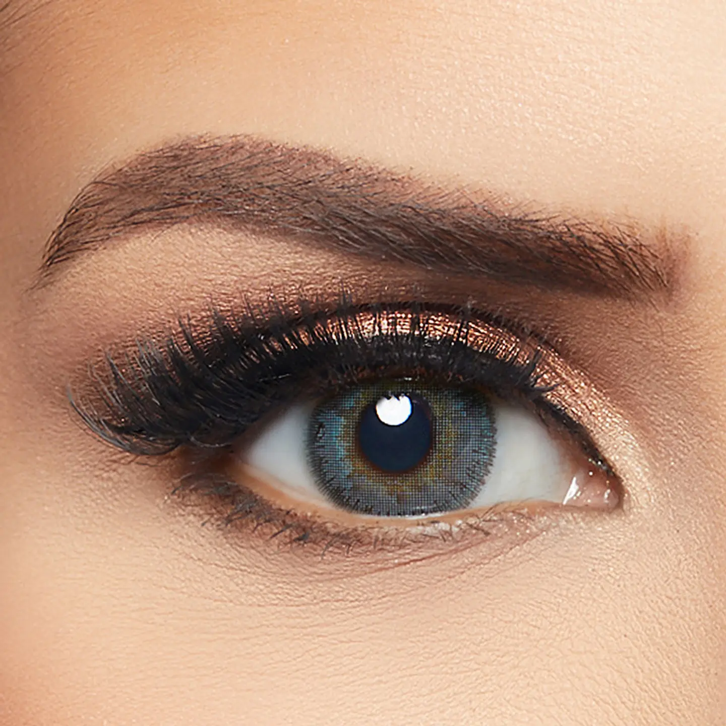 Ocean Blue Colored Contact Lenses By Layala  Pack Of 2