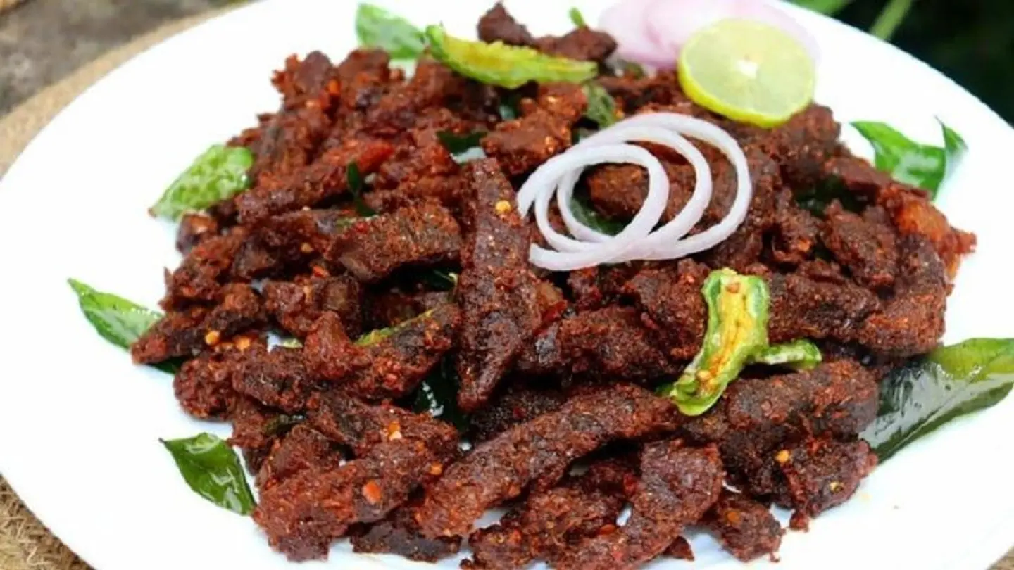 Beef Andhra Chilli Spicy