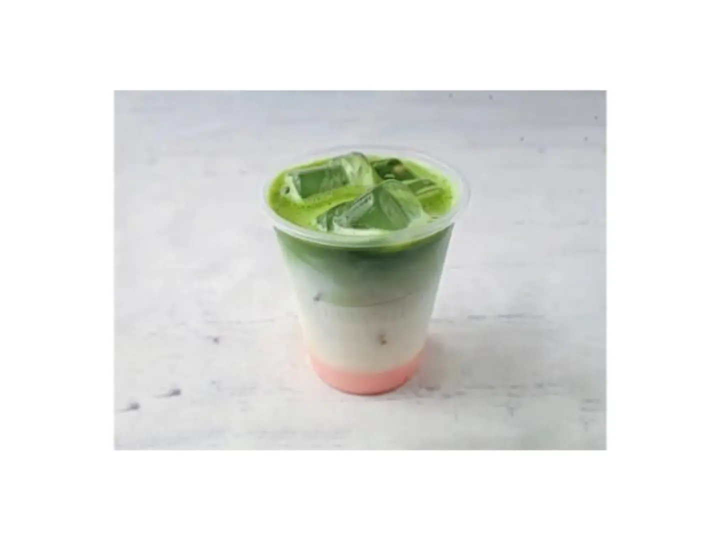 Iced Strawberry Matcha