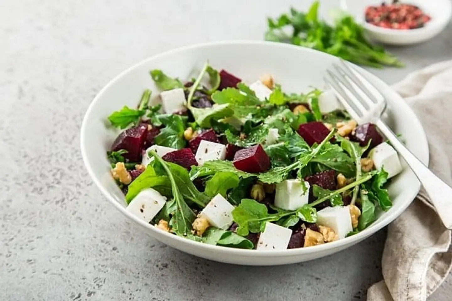 Beetroot Salad With Rocca