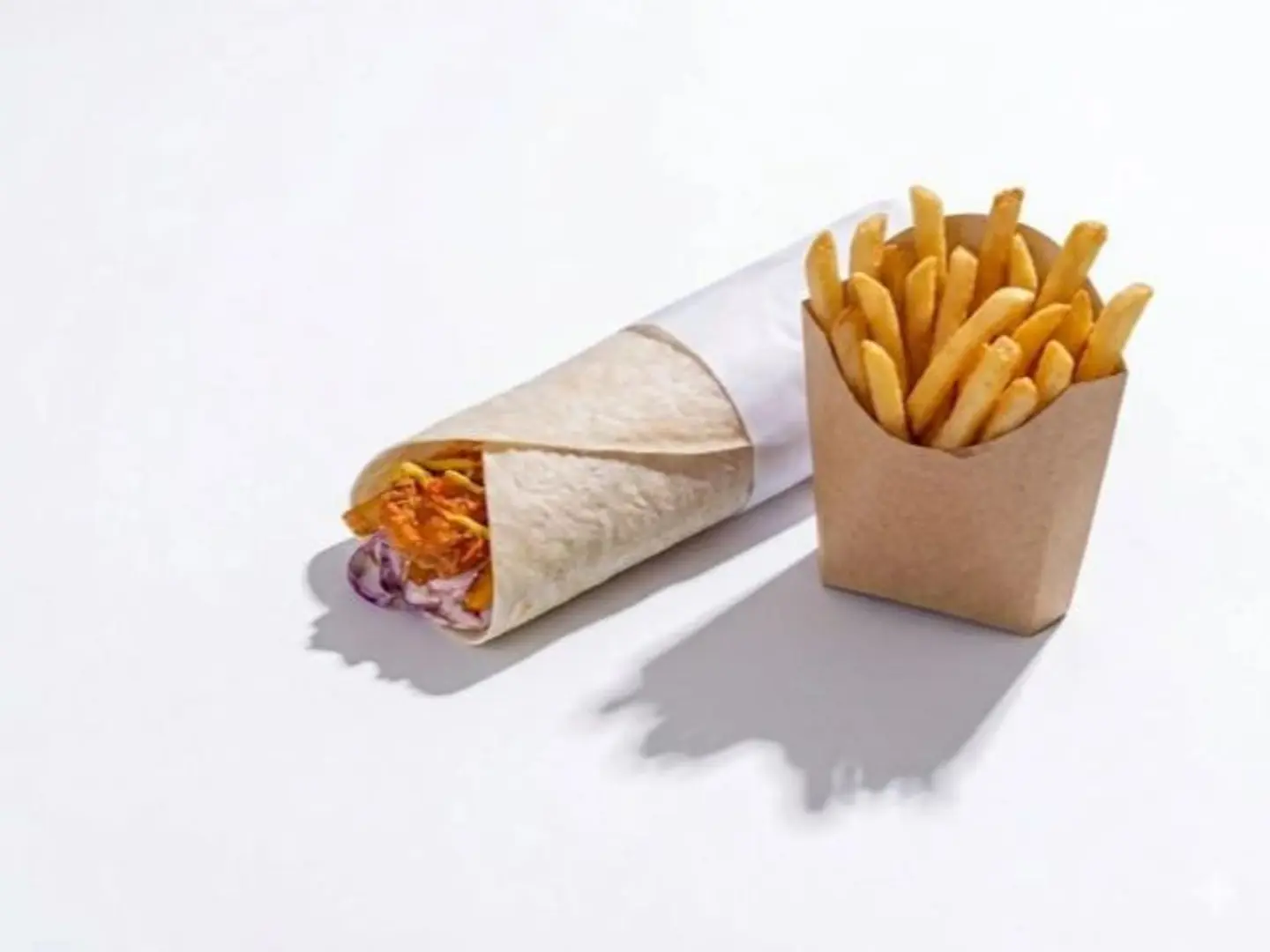 راب الدجاج مع فرايز