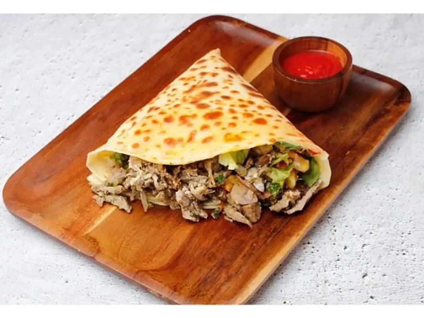 Grilled Shawarma Crepe