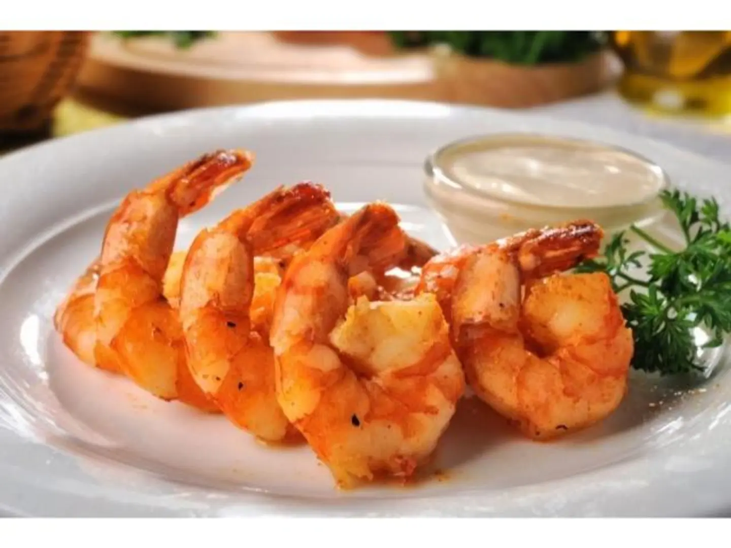 Grilled Shrimp One Serving