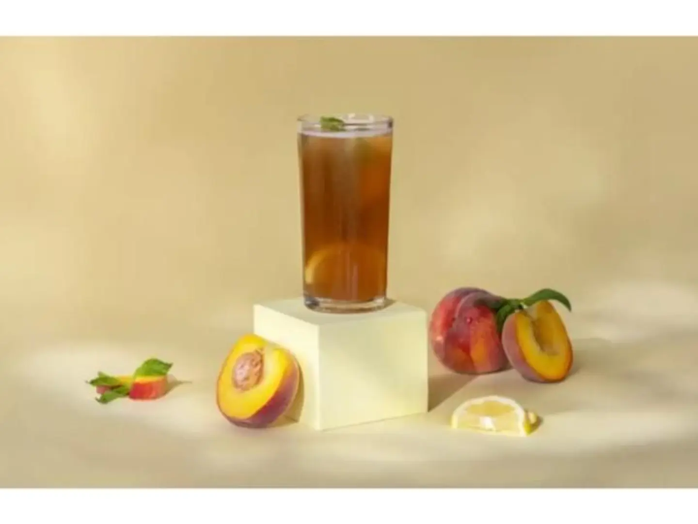 شاي الخوخ المثلج