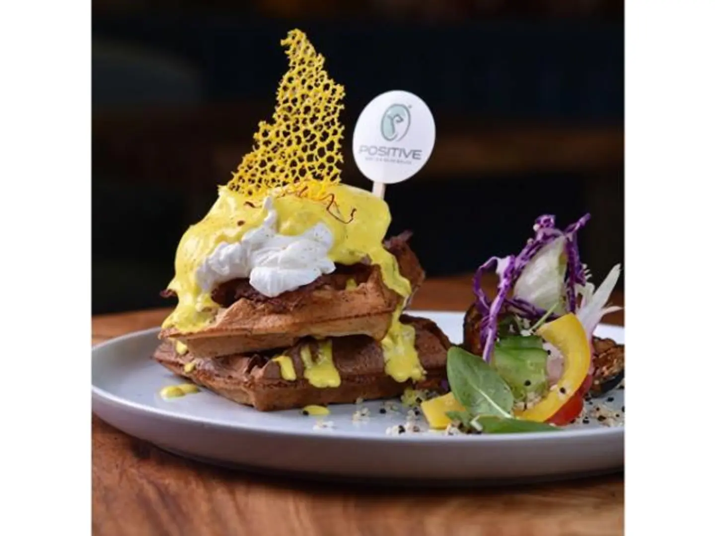 Eggs Benedict Waffle