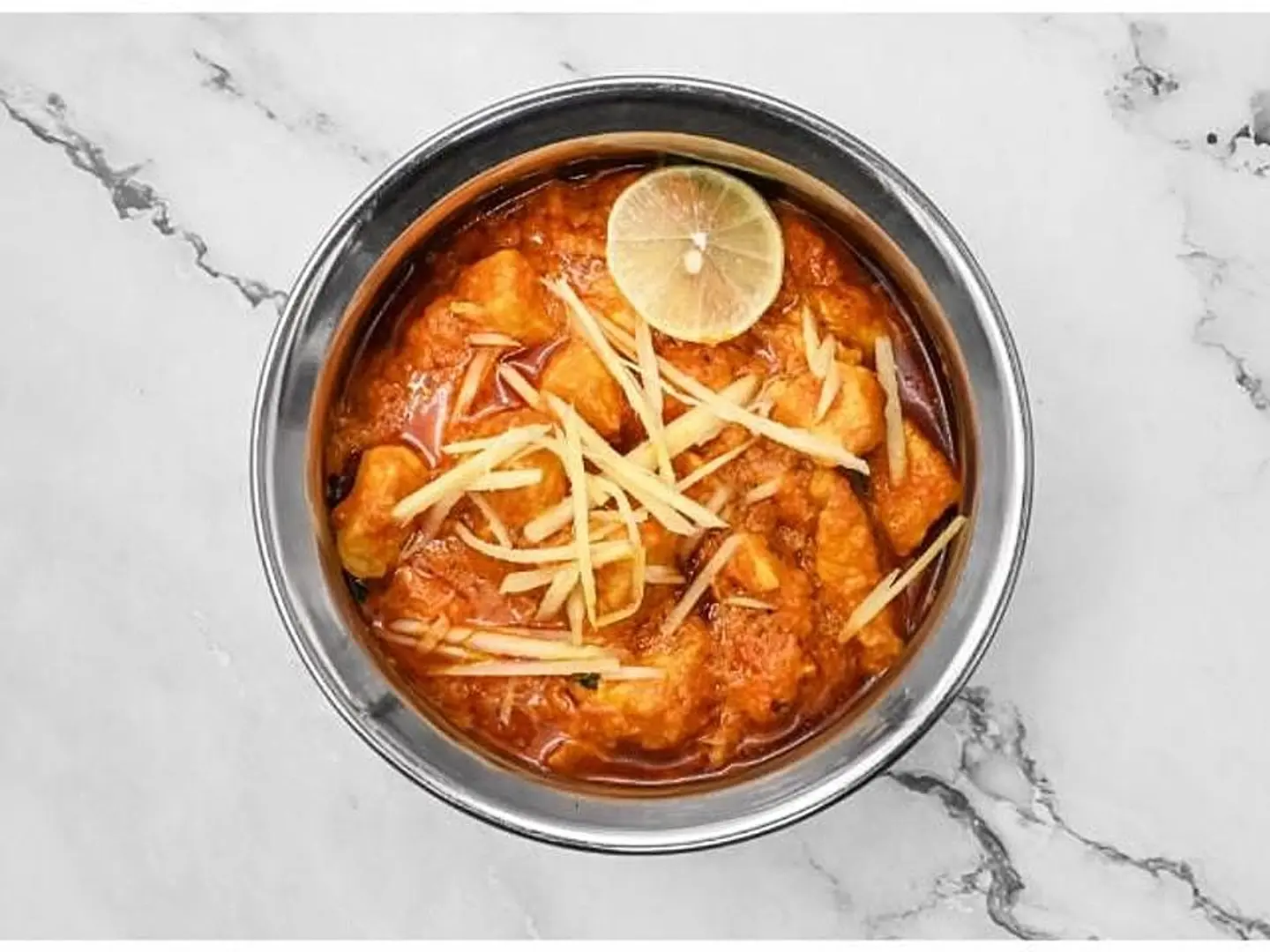 دجاج بالزنجبيل هاندي