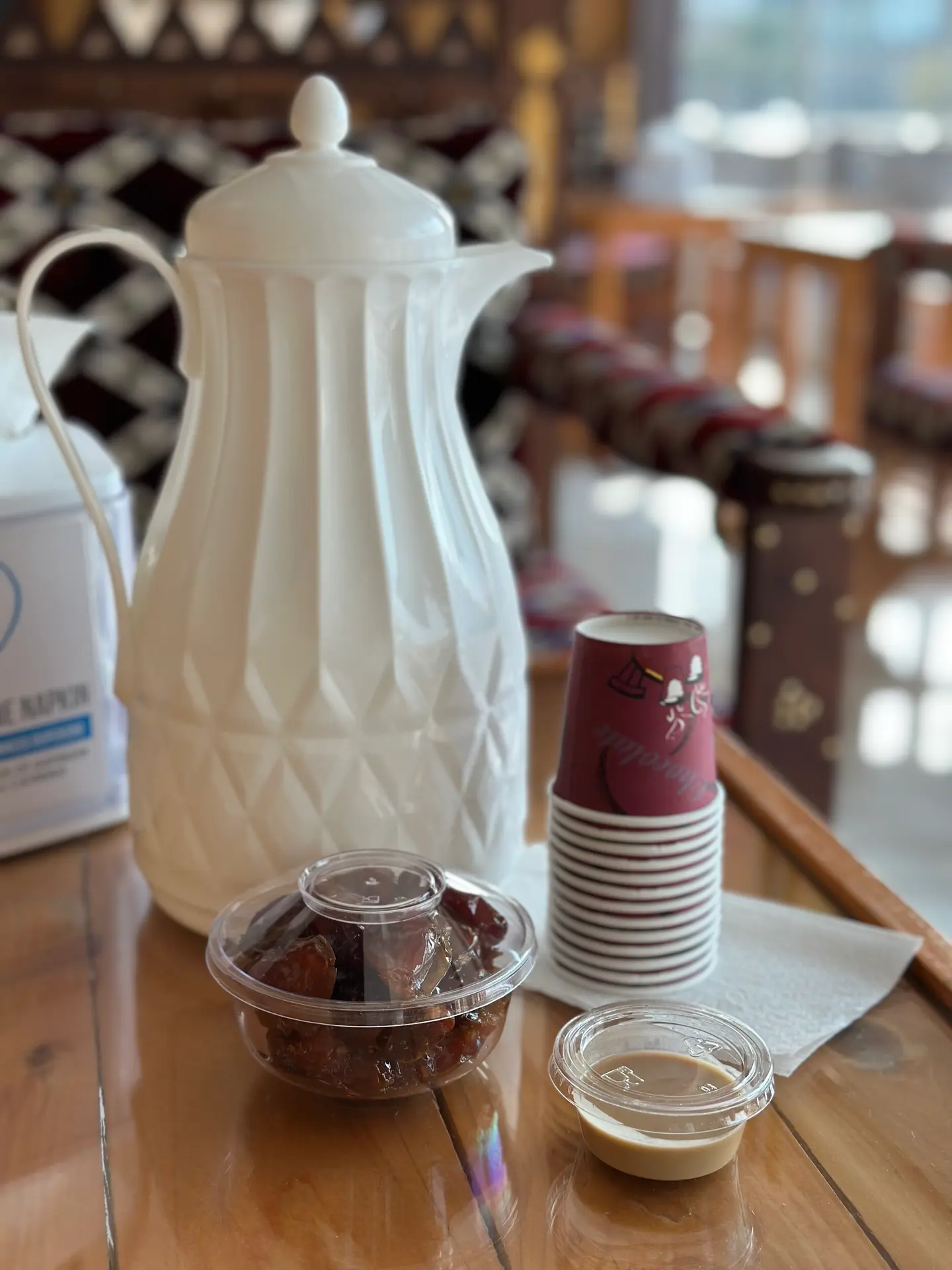 ترمس قهوة سعودية زعفران