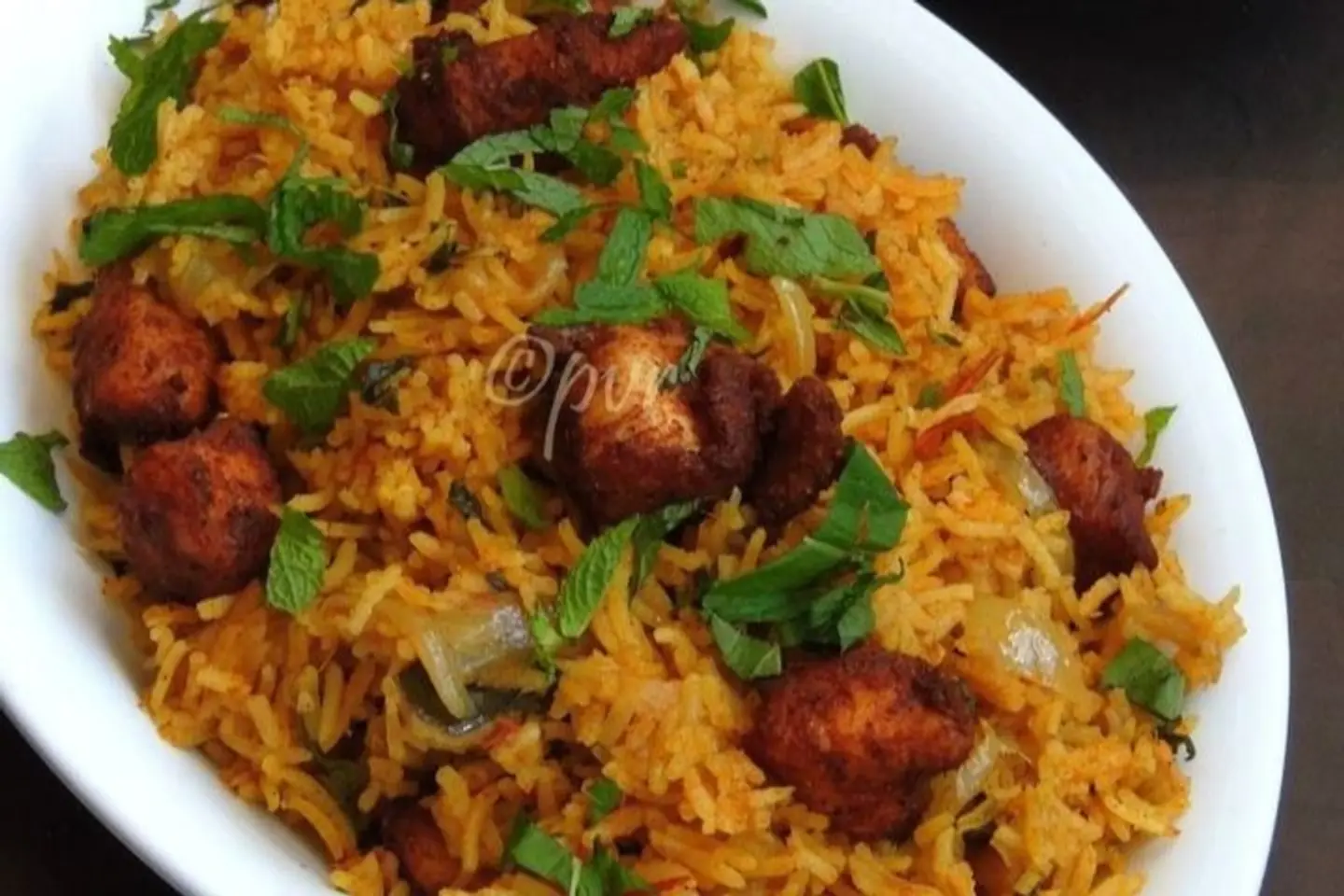 Chicken Sixty Five Biriyani