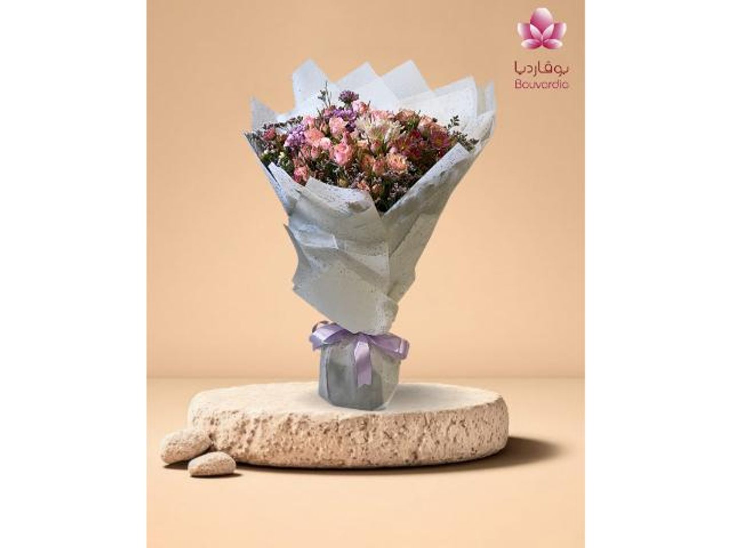 باقة ورد طبيعي ٤